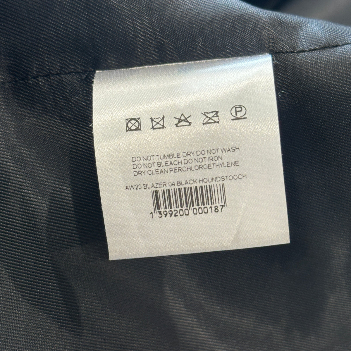 Magda Butrym Houndstooth Blazer (RRP £1700) | Authentic Preloved