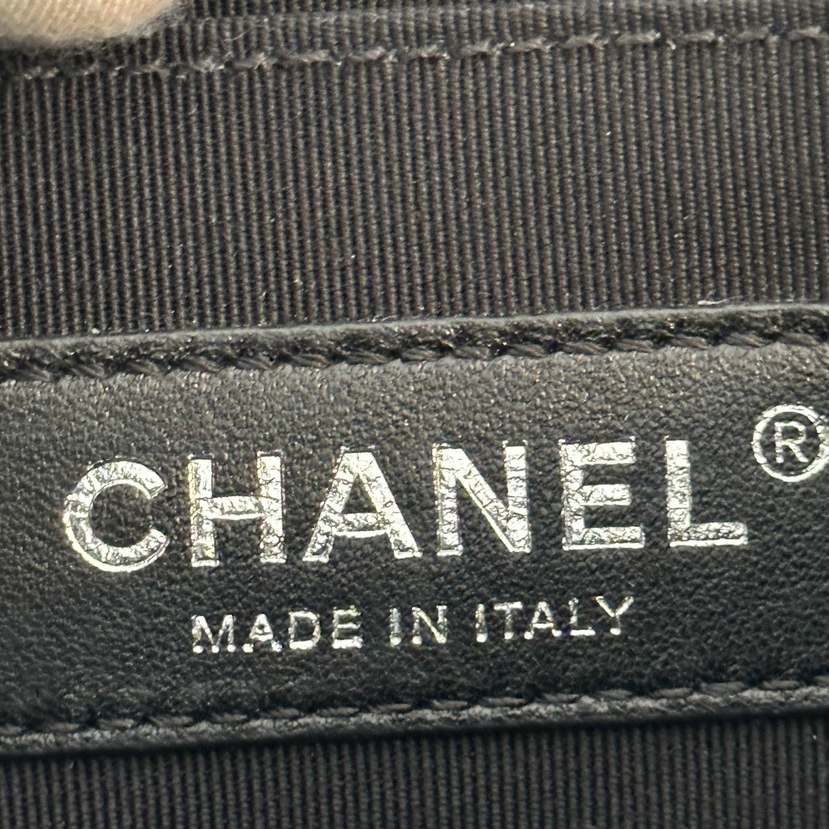 Chanel Medium Boy Bag in Black Quilted Lambskin Leather (RRP £6000) | Authentic Preloved