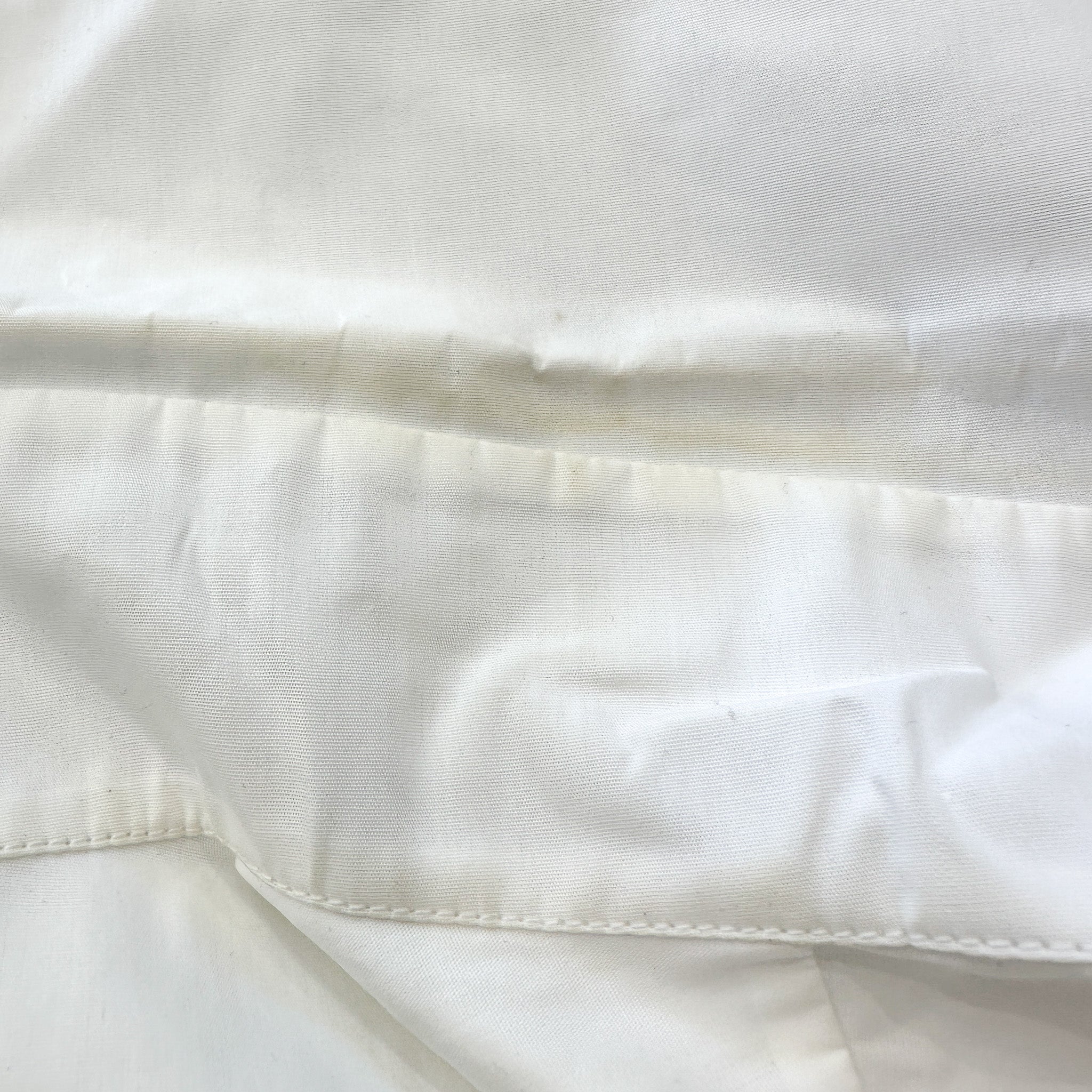 Chanel SS2019 White Cotton Beach Letter Cropped Shirt (RRP £1650)| Authentic Preloved