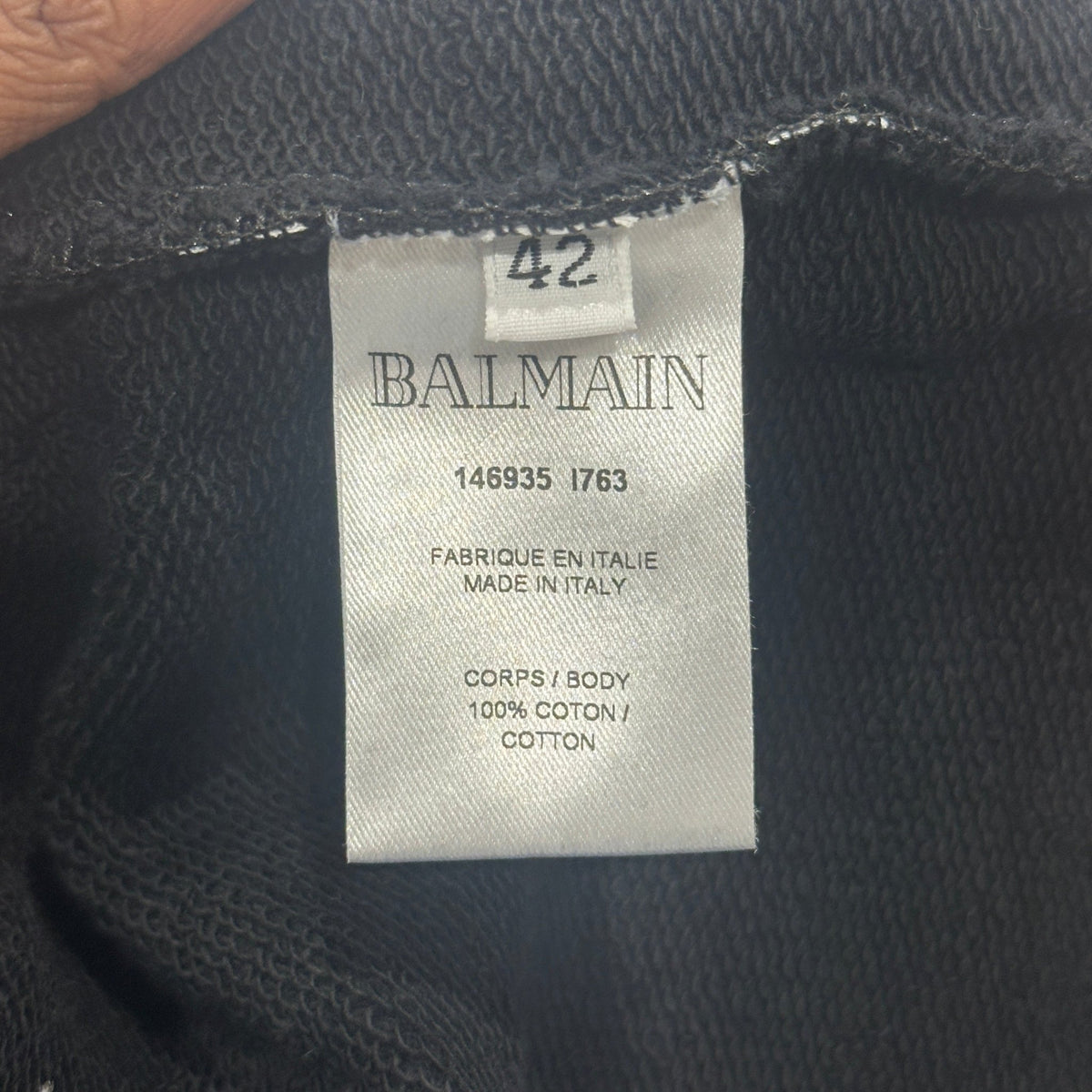 Balmain Breton Top (RRP £460) | Authentic Preloved - Reloved Again