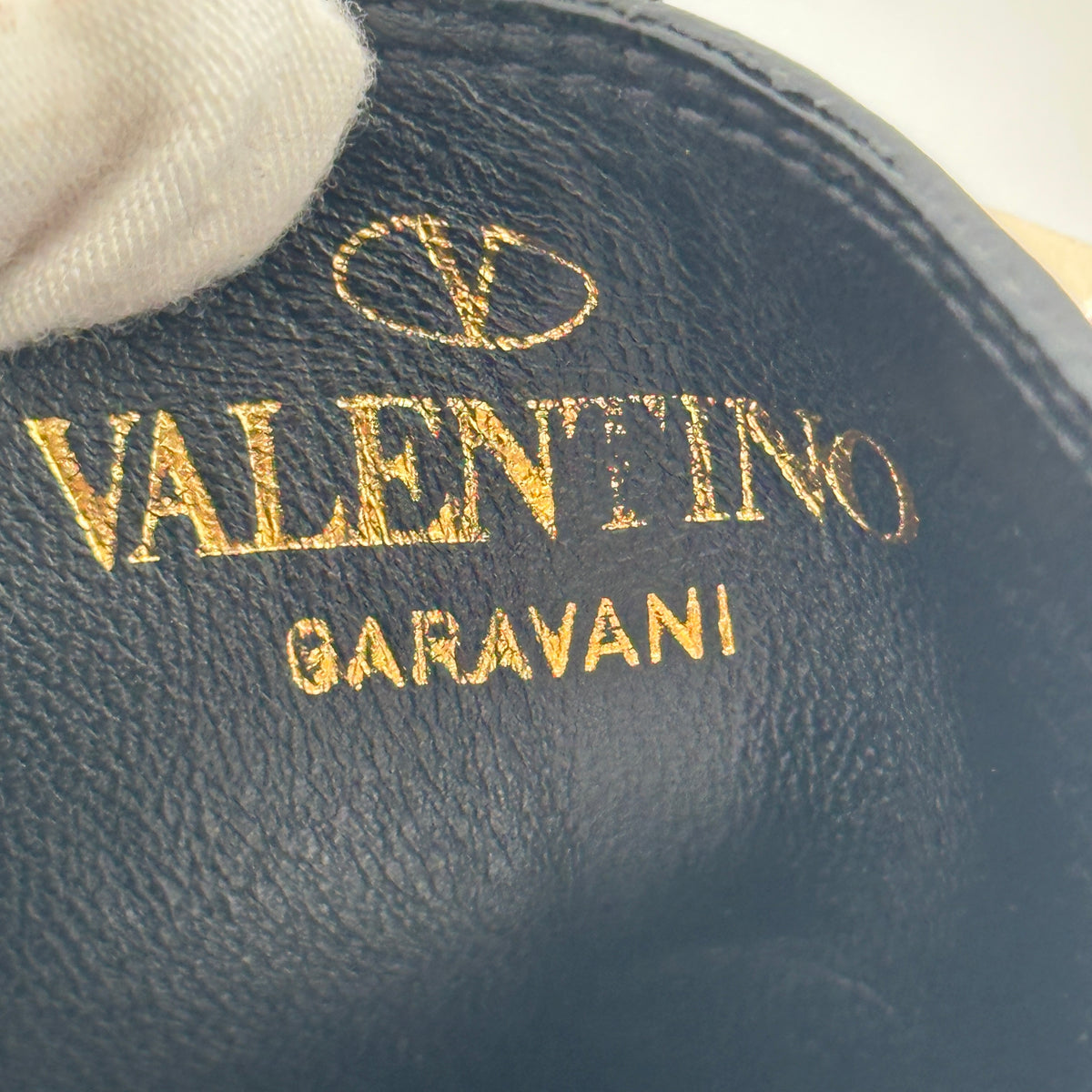 Valentino Garavani Black Leather Rockstud Platform Ankle Boots (RRP £890) | Authentic Preloved