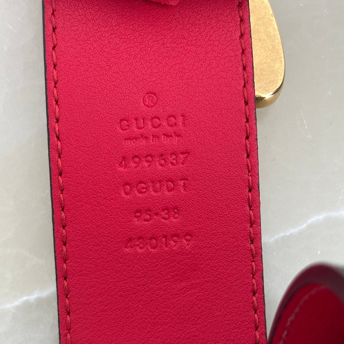 Gucci Crystal Embellished Bee Buckle Belt (RRP £500) | FINAL SALE Authentic Preloved - Reloved Again