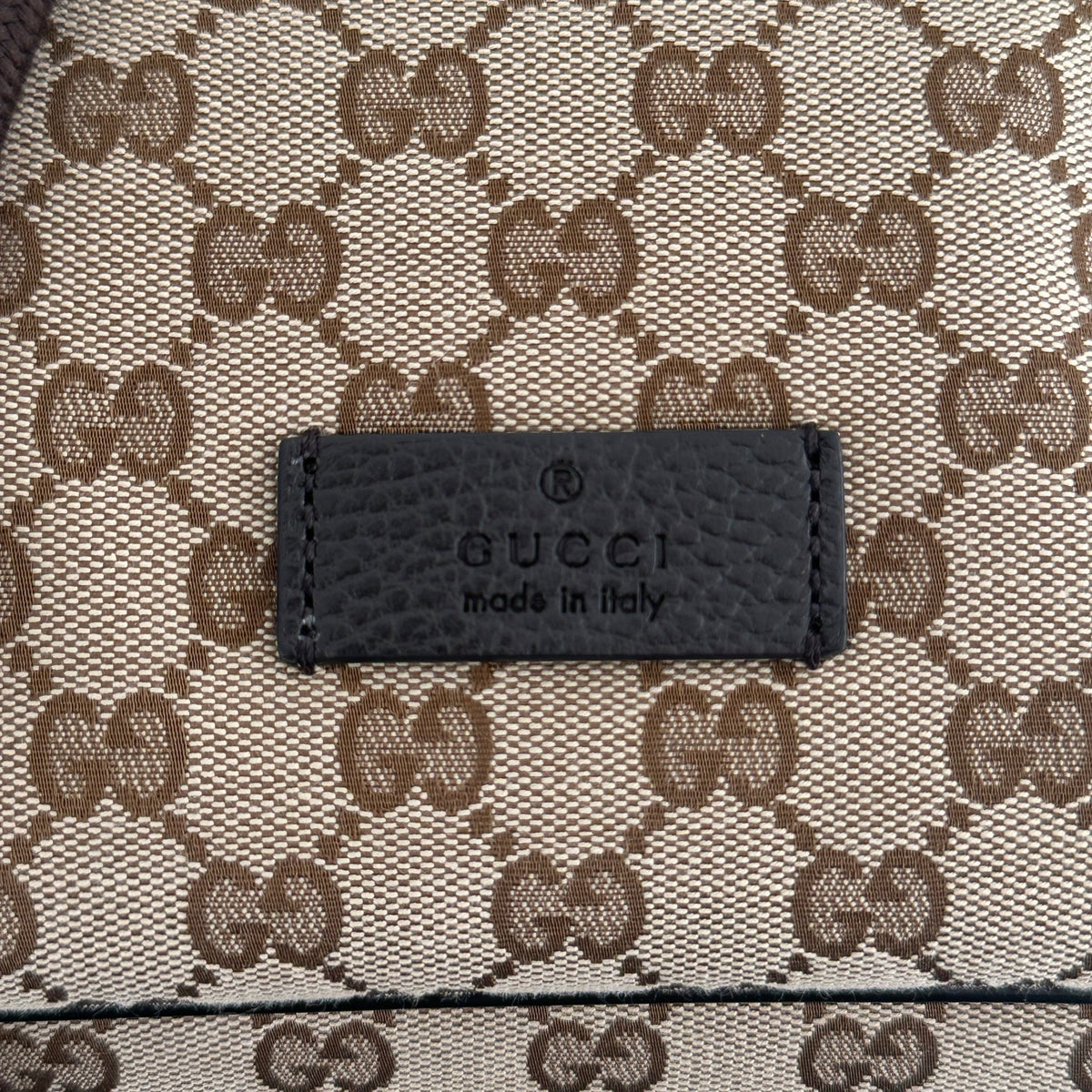 Gucci GG Logo Drawstring Backpack | Authentic Preloved - Reloved Again