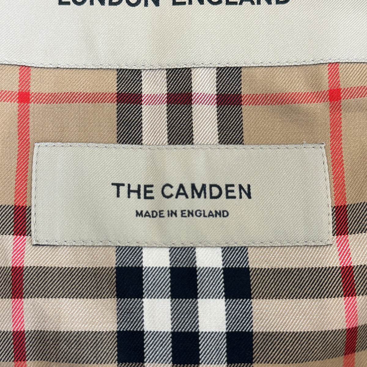 Burberry The Camden Beige Cotton Trench Coat (RRP £1595) | Authentic Preloved