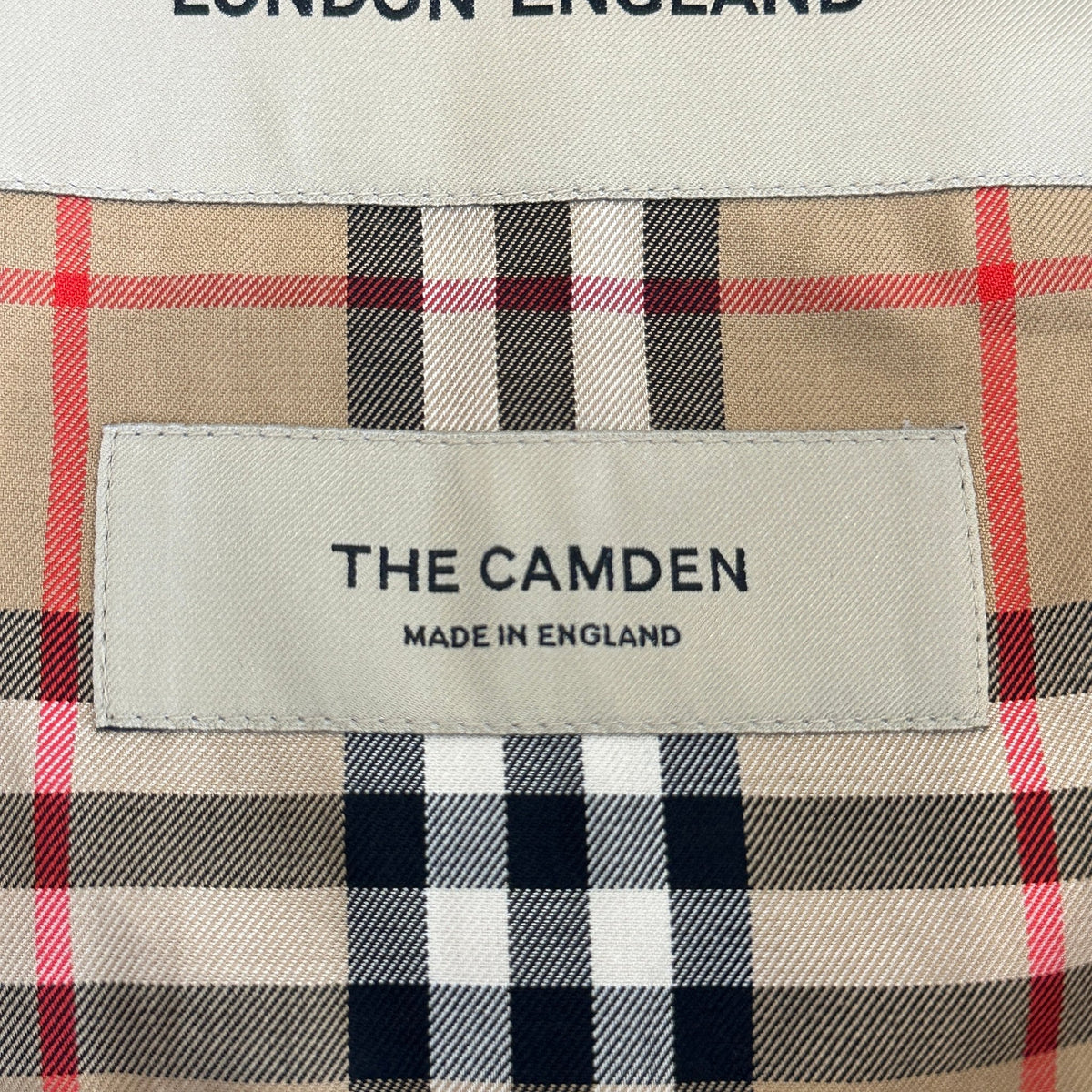 Burberry The Camden Beige Cotton Trench Coat (RRP £1595) | Authentic Preloved - Reloved Again