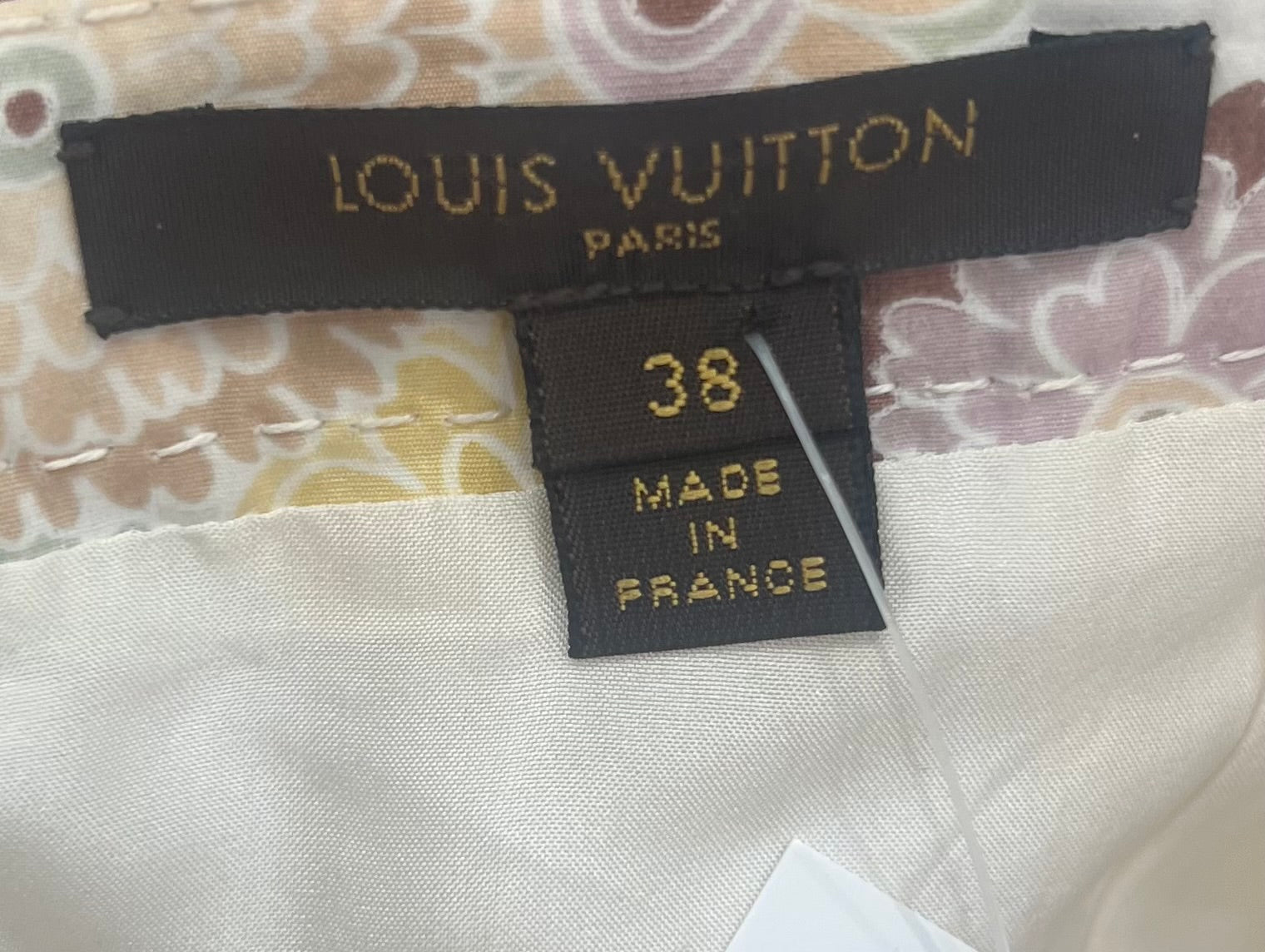 Louis Vuitton Floral Skirt (RRP £1500) | Authentic Preloved