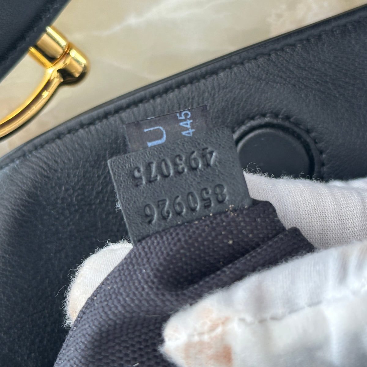 Gucci Beatrix Medium Smooth Leather Tote Bag (RRP £1430) |Authentic Preloved - Reloved Again