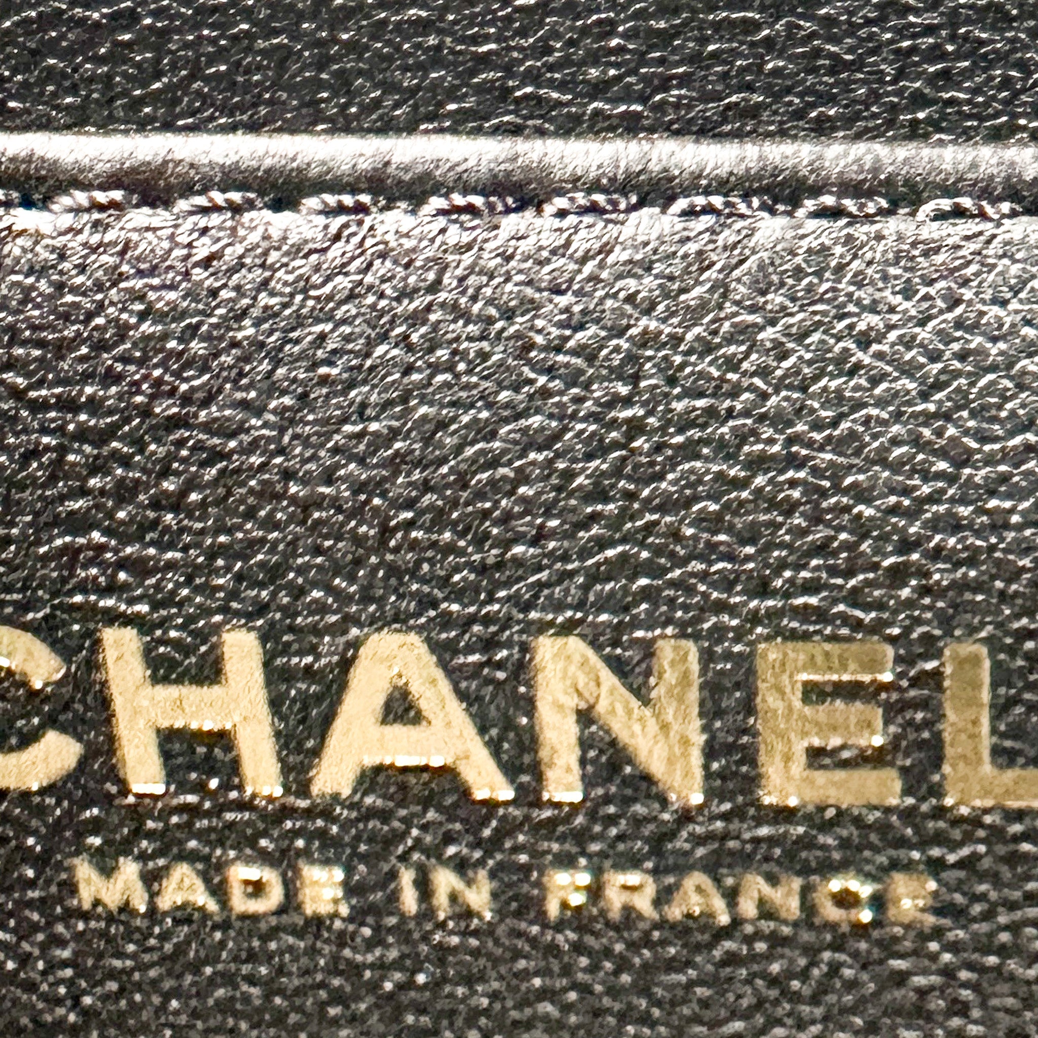Chanel Shiny Calfskin Quilted Top Handle Box Bag | Authentic Preloved - Reloved Again