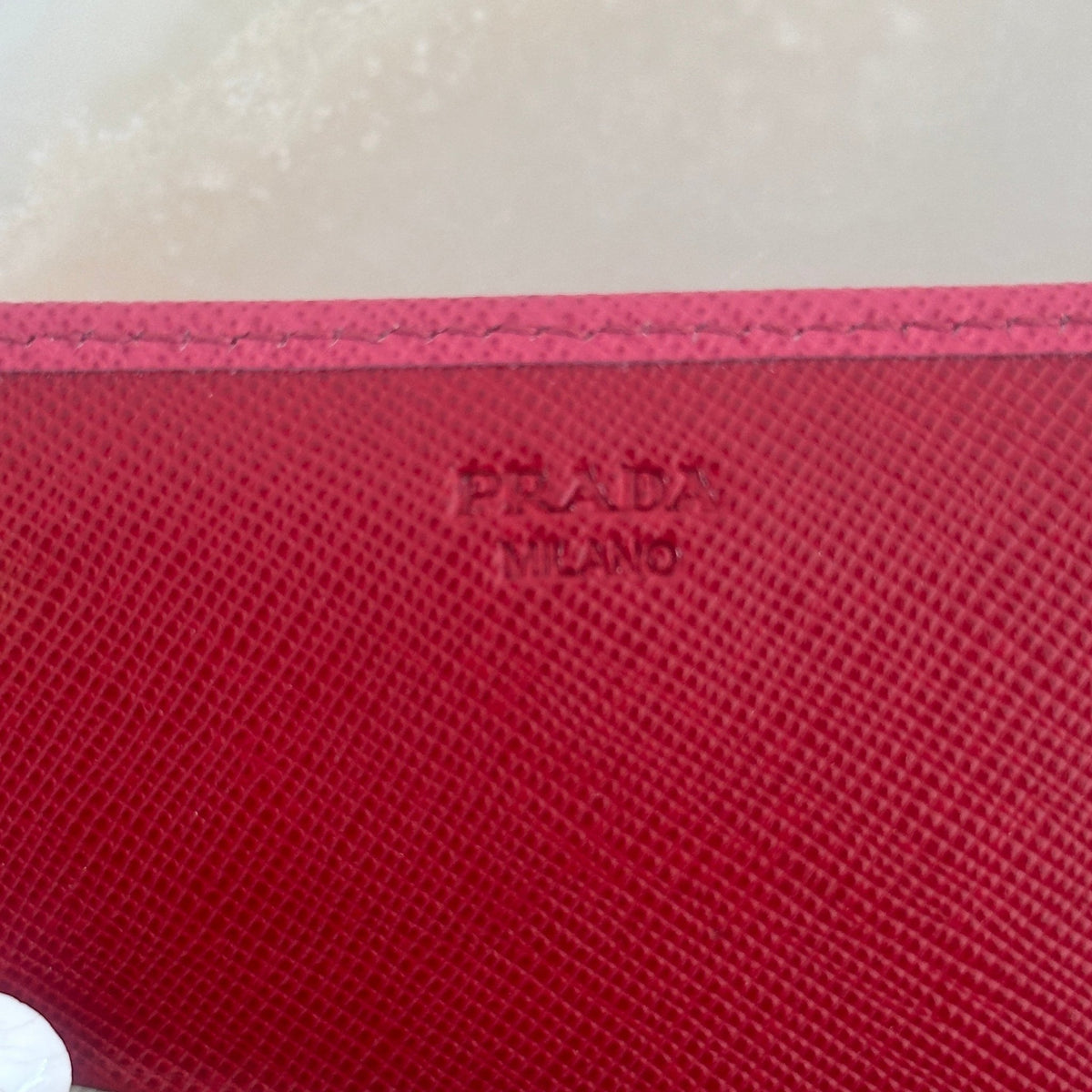 Prada Large Saffiano Calfskin Leather Wallet (RRP £740) | Authentic Preloved - Reloved Again