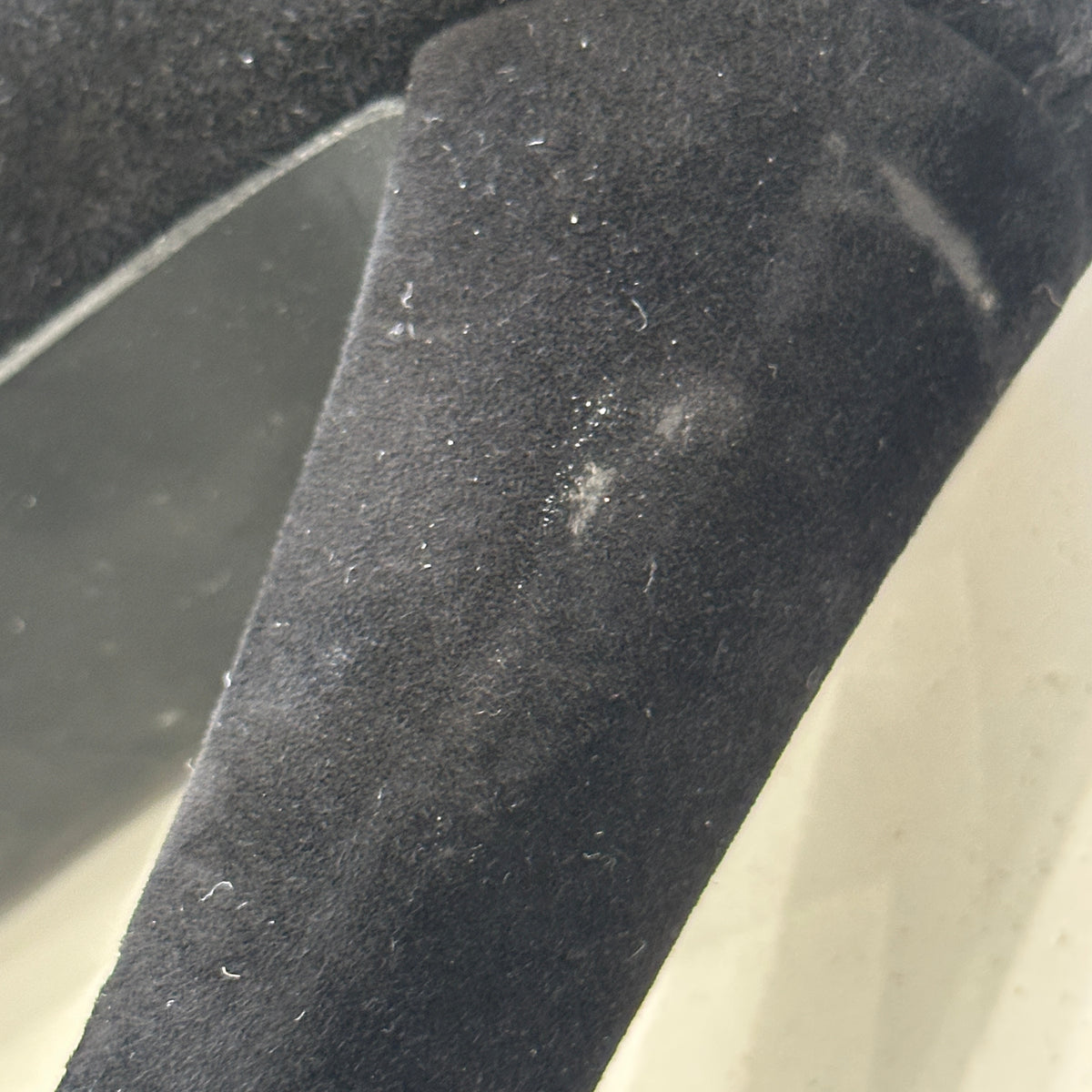 Stuart Weitzman Black Suede Highland Over-the-Knee Boots (RRP £895) | Authentic Preloved