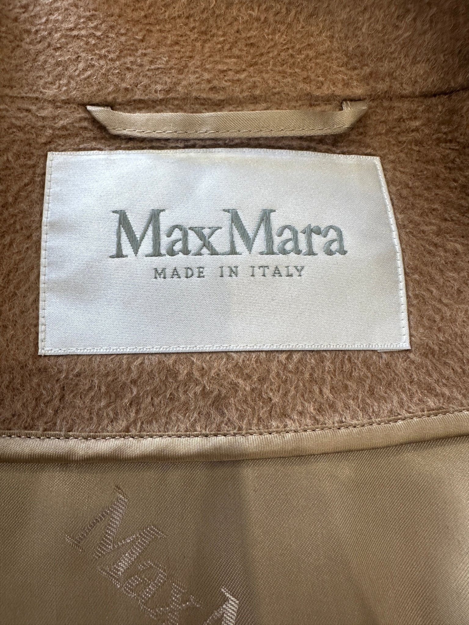 MaxMara Brown Manuela Icon Coat RRP £2235 | Authentic Preloved - Reloved Again