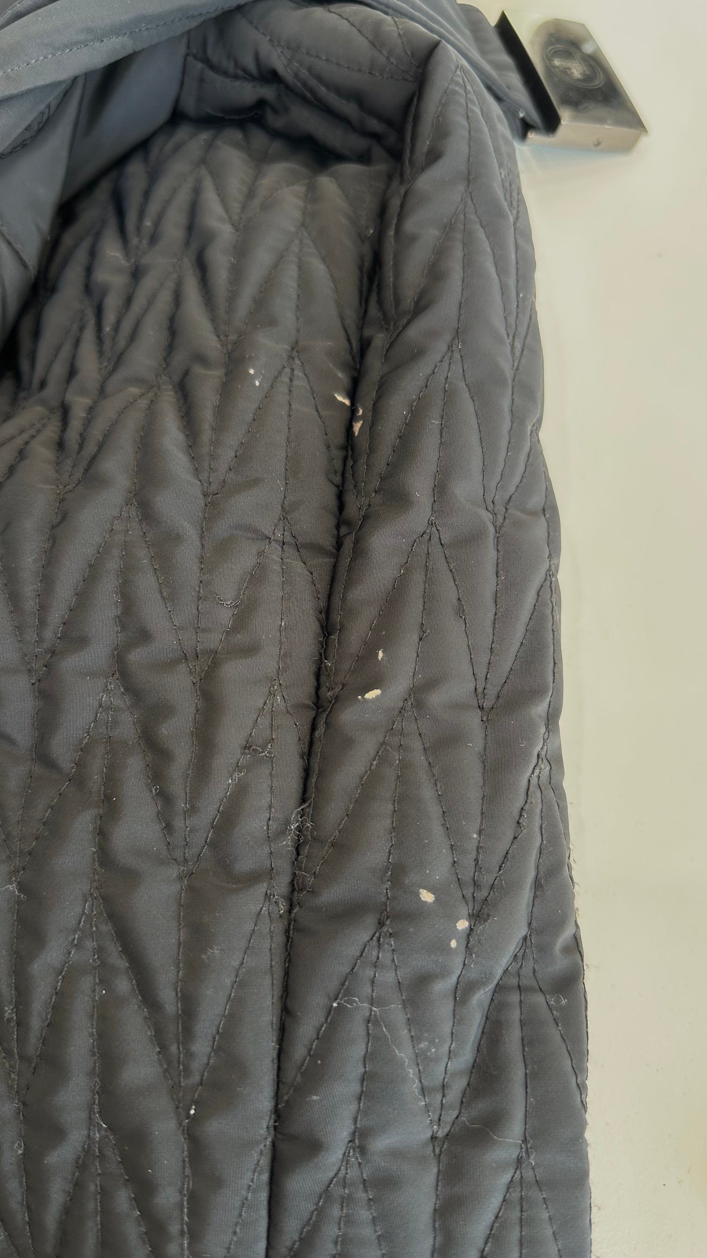 Fusalp Black Ski Belted Jacket with Fur hood RRP £1000 | Authentic Preloved