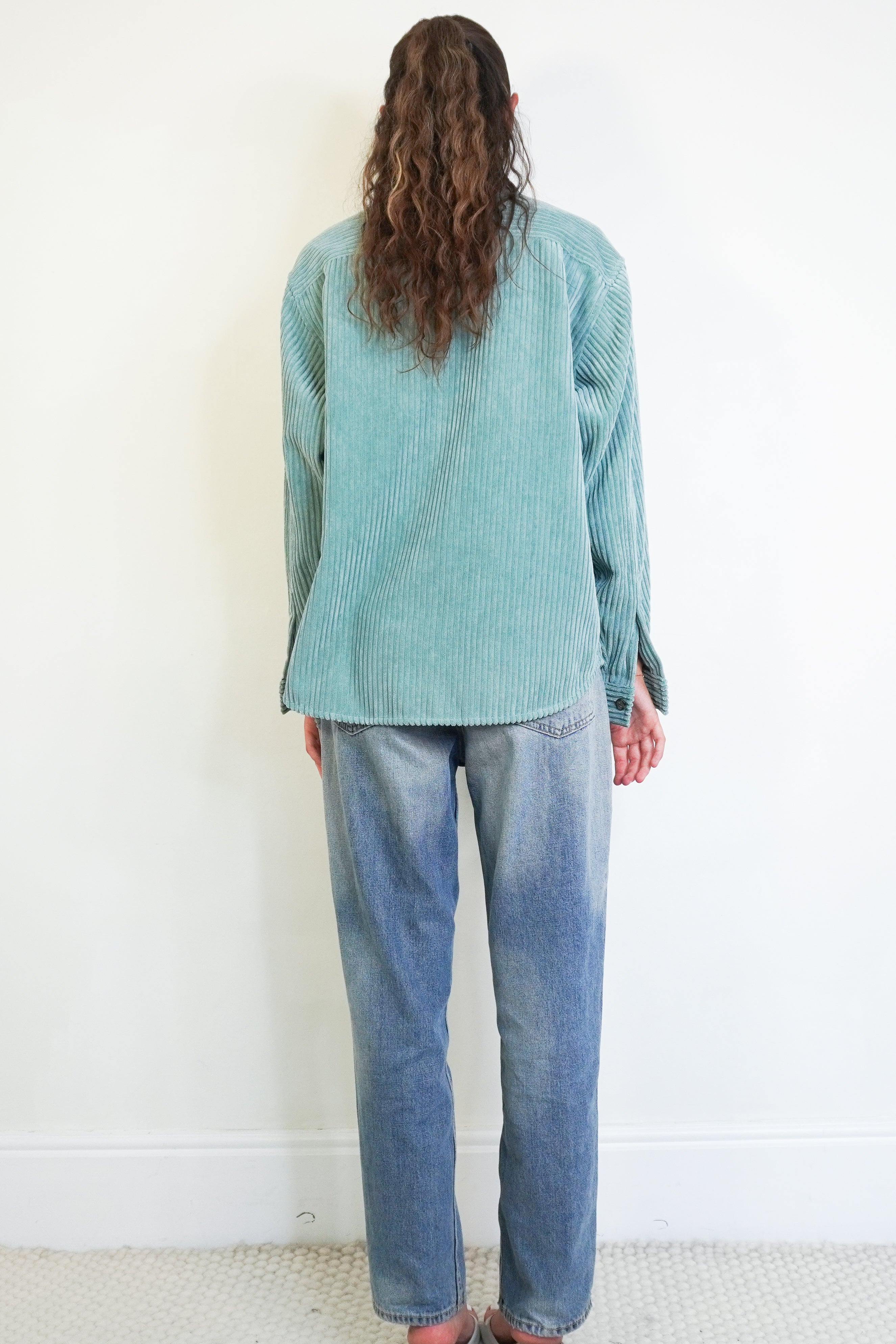 Isabel Marant Étoile Dexo Cord Shirt back photo chelsea london