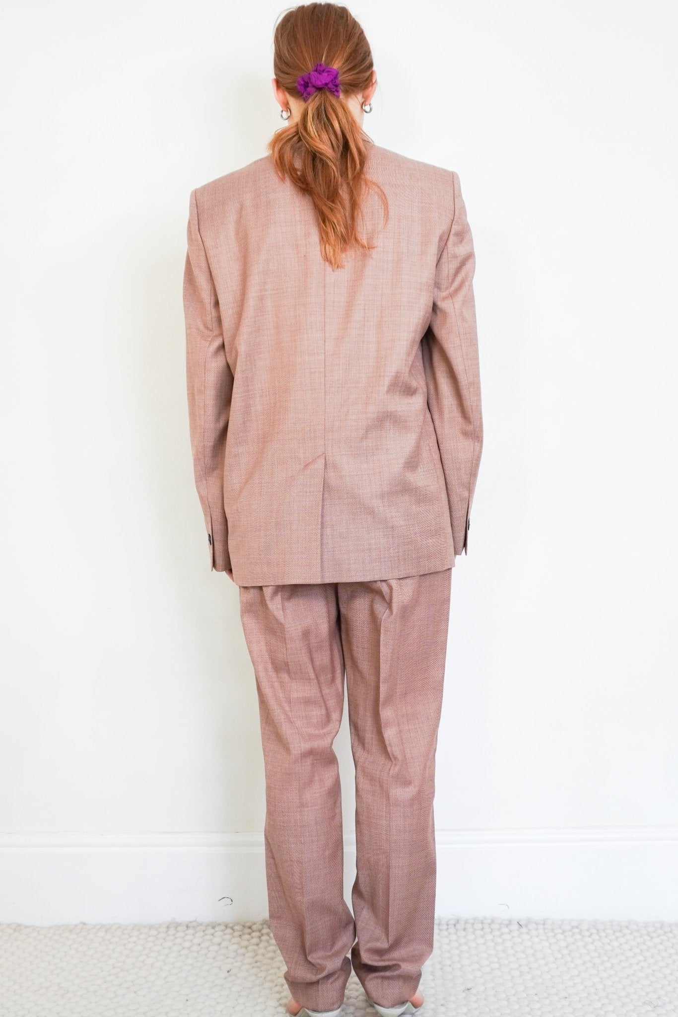 Isabel Marant Étoile Pink Wool Tailored Trouser Suit (RRP £550) | Authentic Preloved - Reloved Again