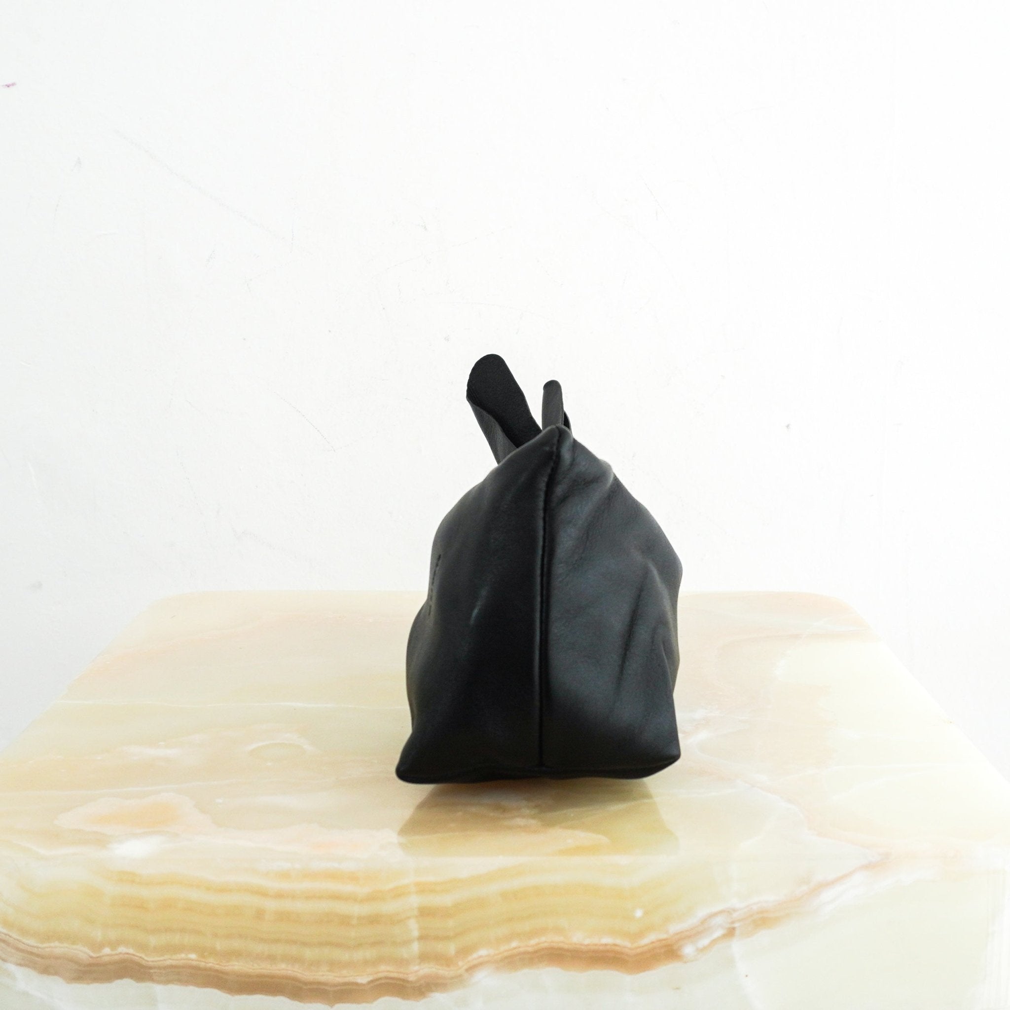 Jil Sander Black Knot Evening Pouch RRP £1350 | Authentic Preloved - Reloved Again