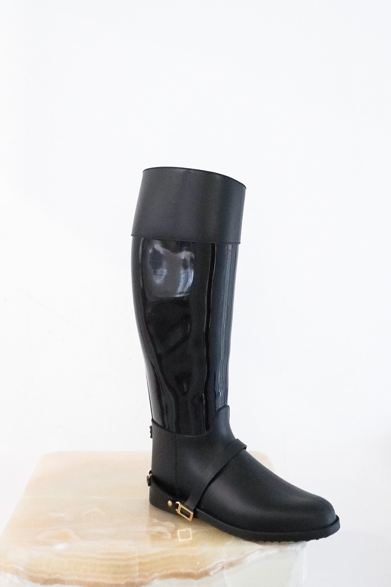 Jimmy-Choo-Wellington-Boots-front-picture-chelsea-london