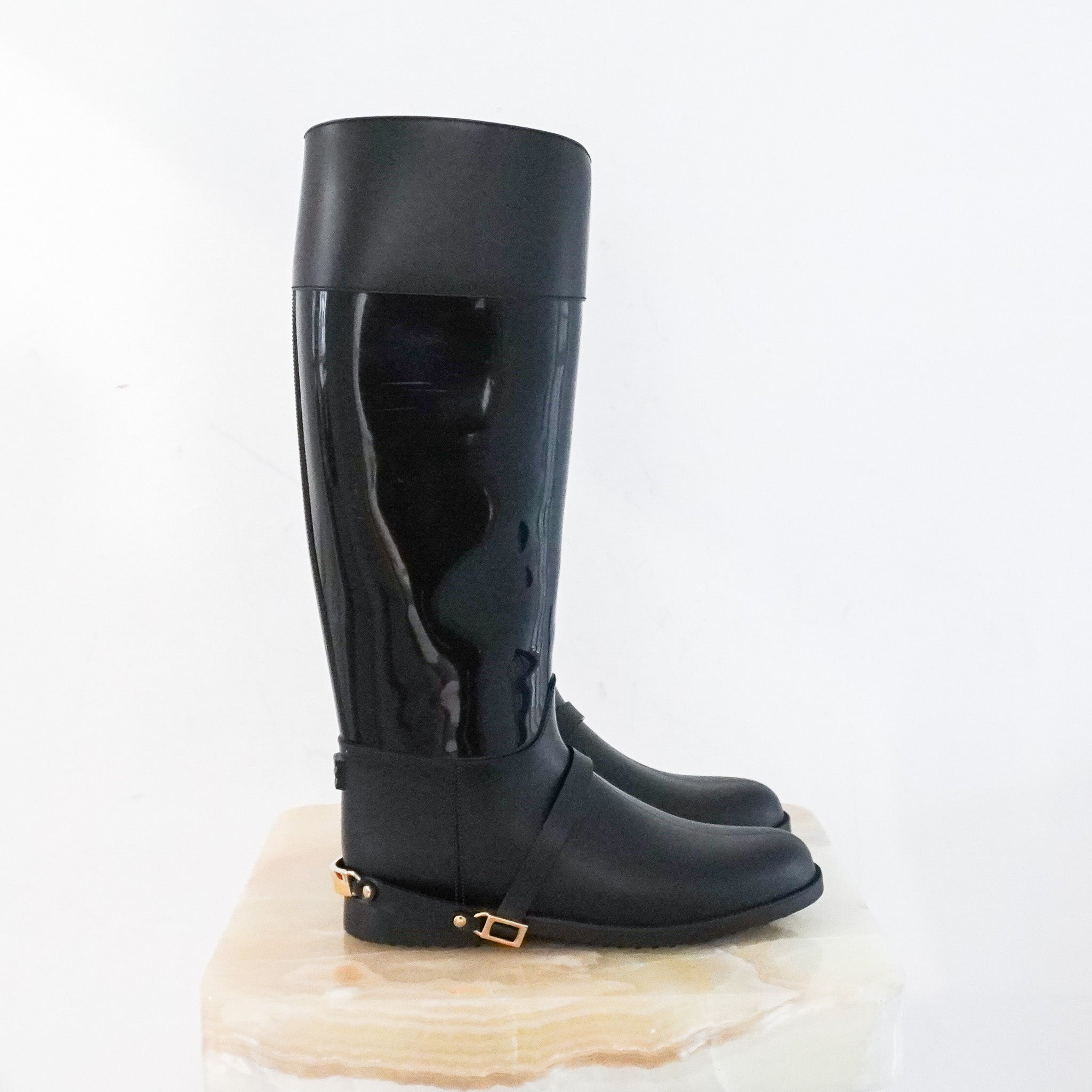 Jimmy-Choo-Wellington-Boots-side-picture