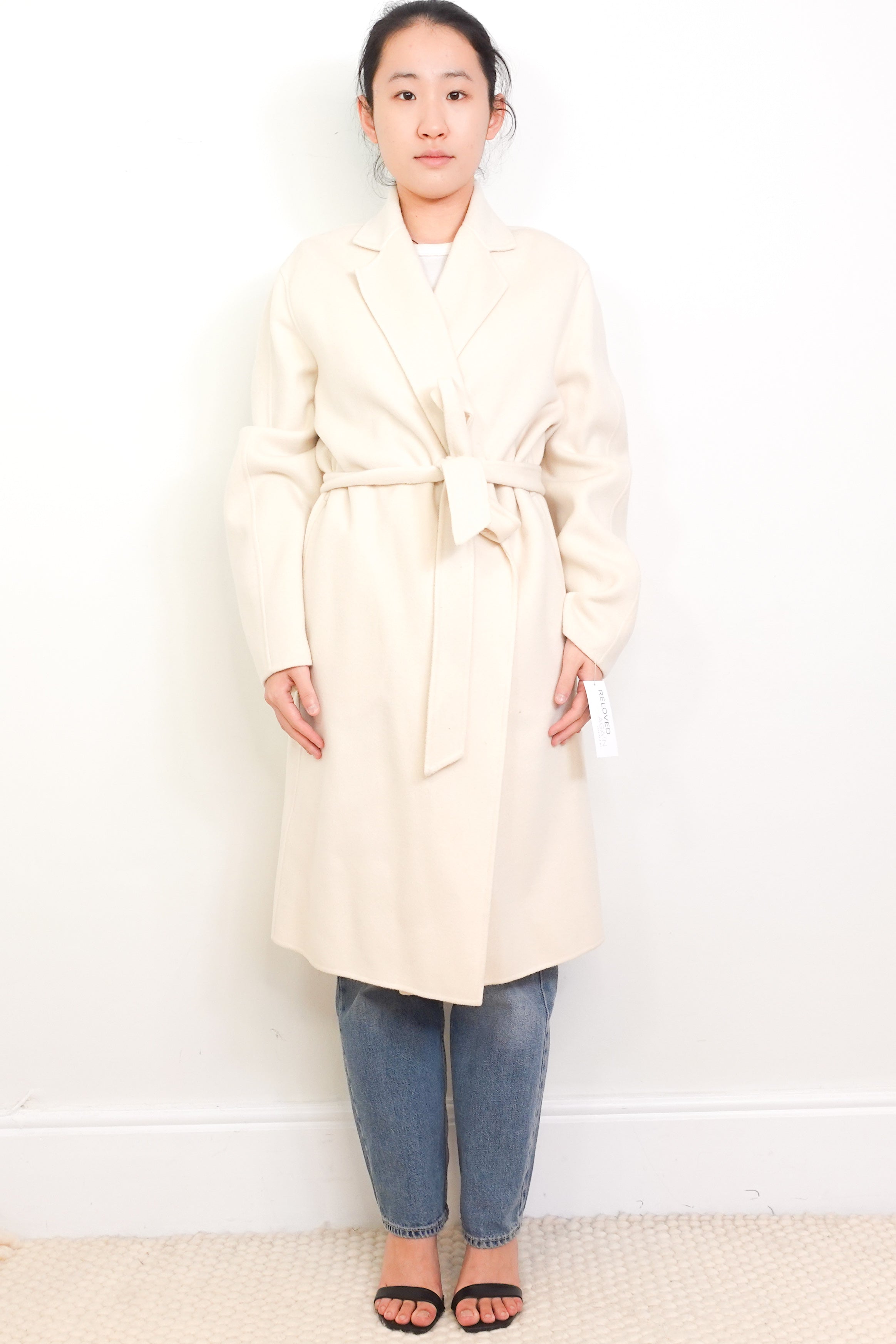Joseph-Cream-Cenda-Long Double-Face-Cashmere-Coat-front-picture-Chelsea-London