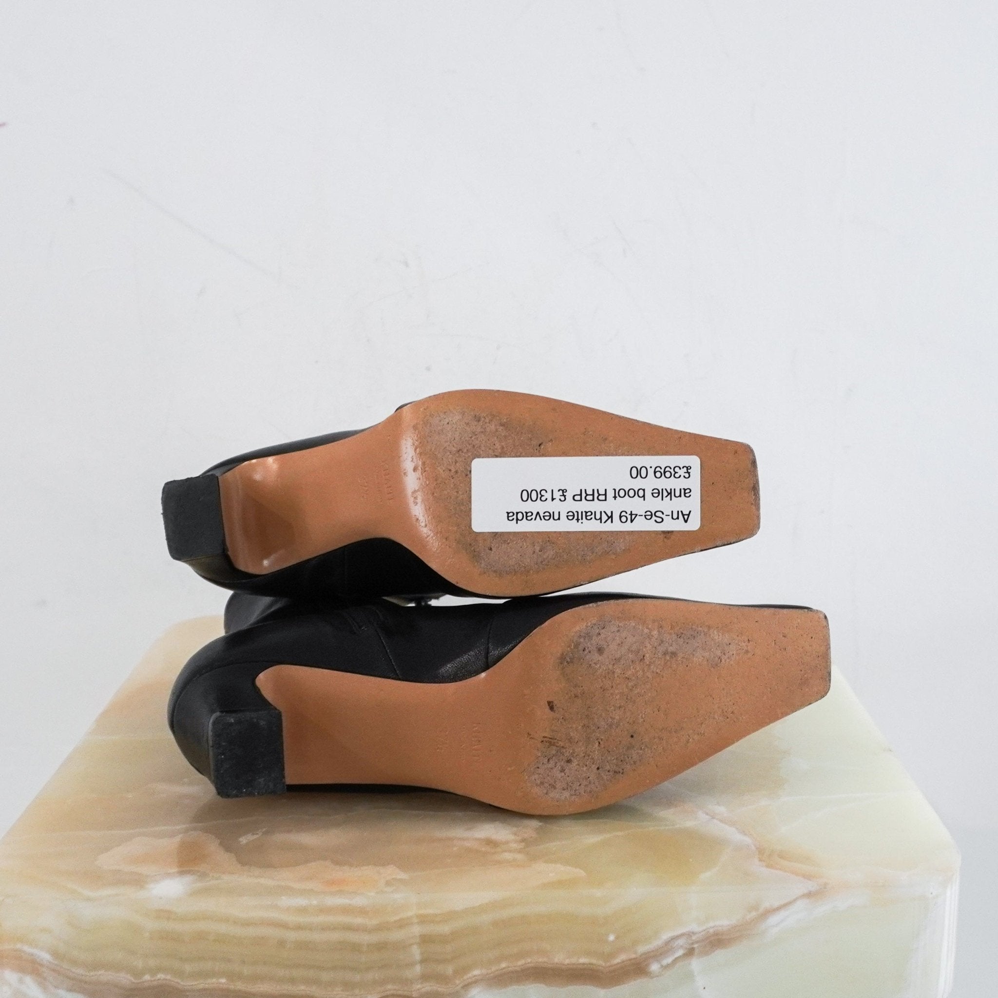 Khaite Nevada Ankle Boots in Black RRP £1300 | Authentic Preloved - Reloved Again