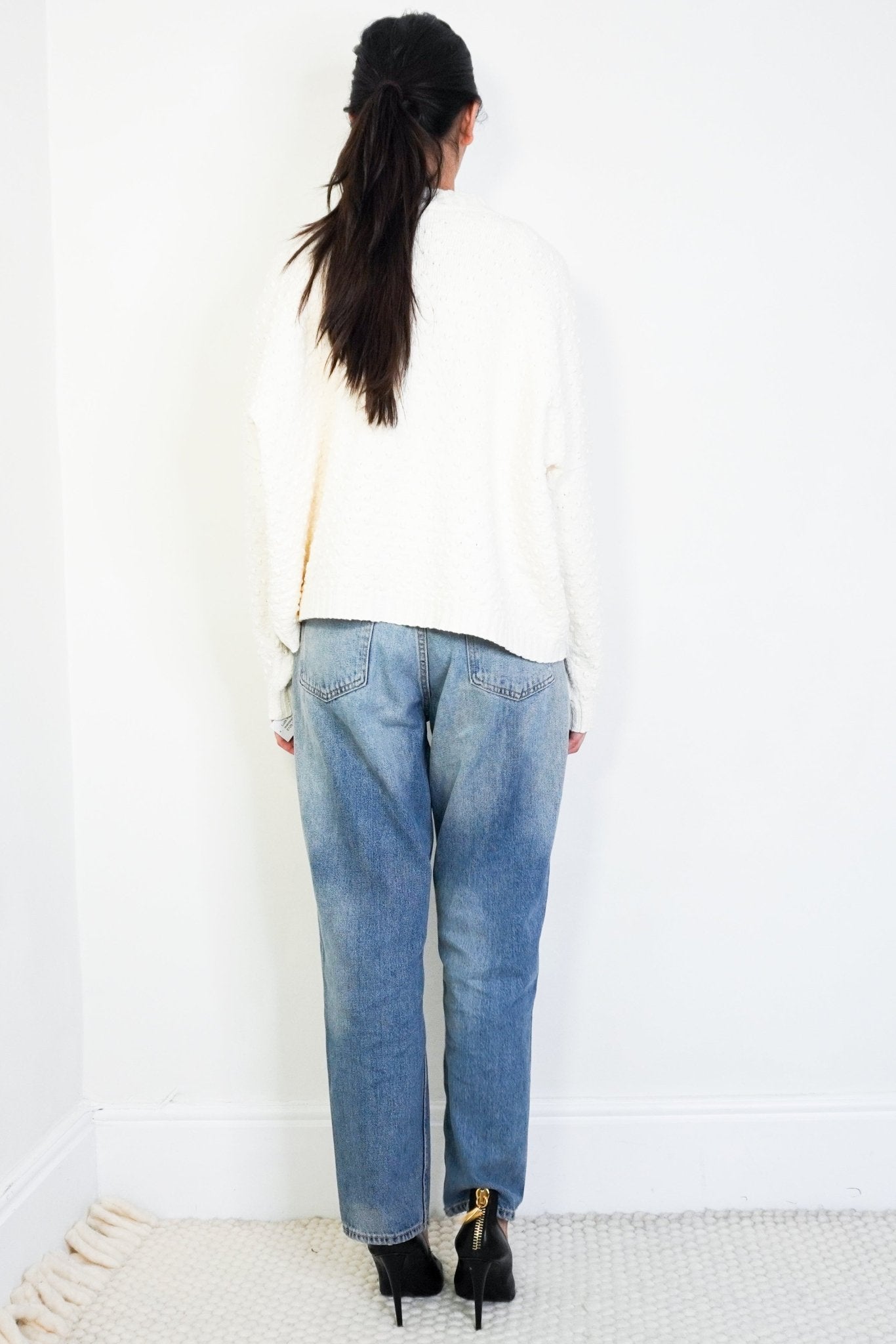 Lauren Manoogian Cream Jumper RRP £300 | Authentic Preloved - Reloved Again