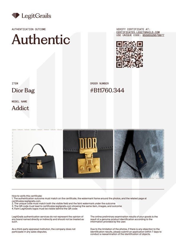 Christian Dior Dioraddict Medium Top Handle Bag in Black Calfskin (RRP £2400) | Authentic Preloved - Reloved Again