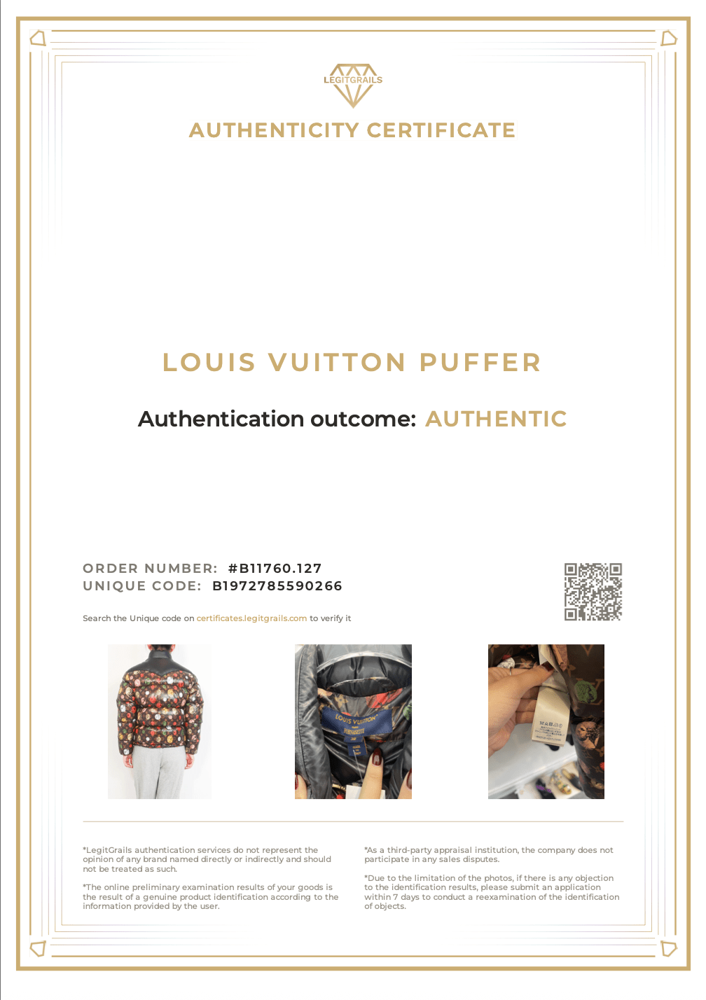 Louis Vuitton X FORNASETTI Puffer Jacket RRP £3.1k| Authentic Preloved - Reloved Again