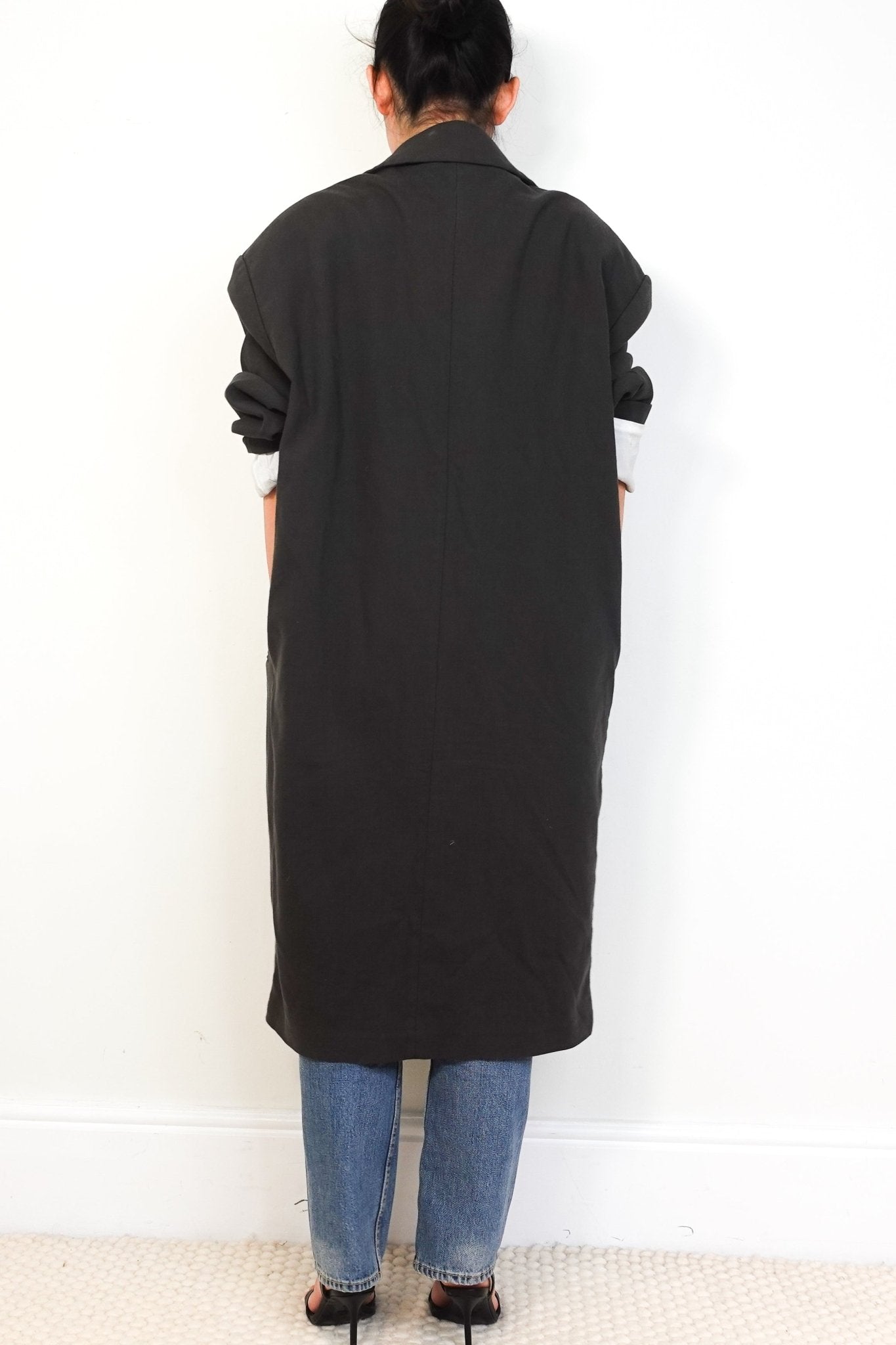 Lemaire Grey Overcoat RRP £1200 | Authentic Preloved - Reloved Again