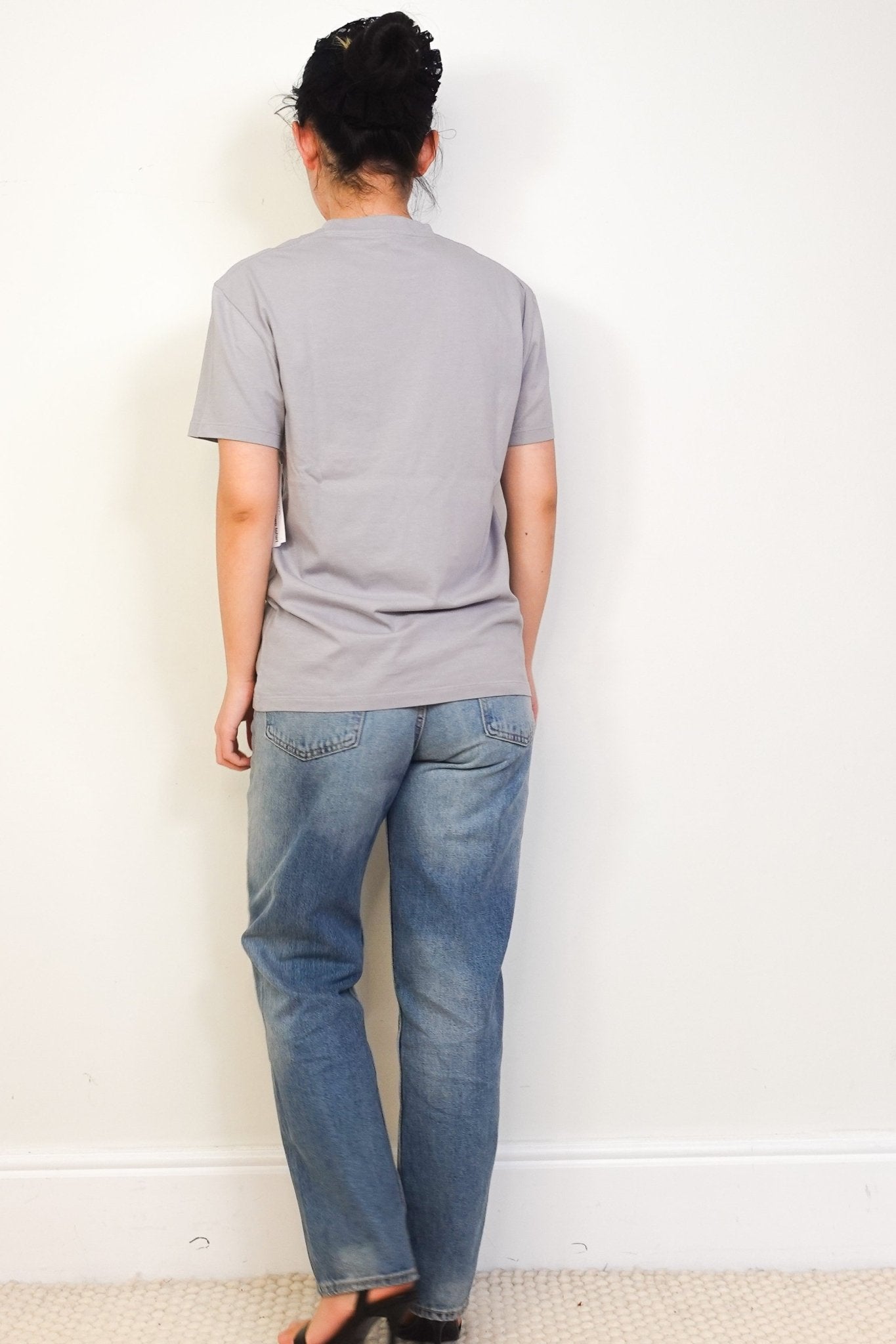 Loewe Grey Cotton Anagram T-Shirt RRP £450 | Authentic Preloved - Reloved Again