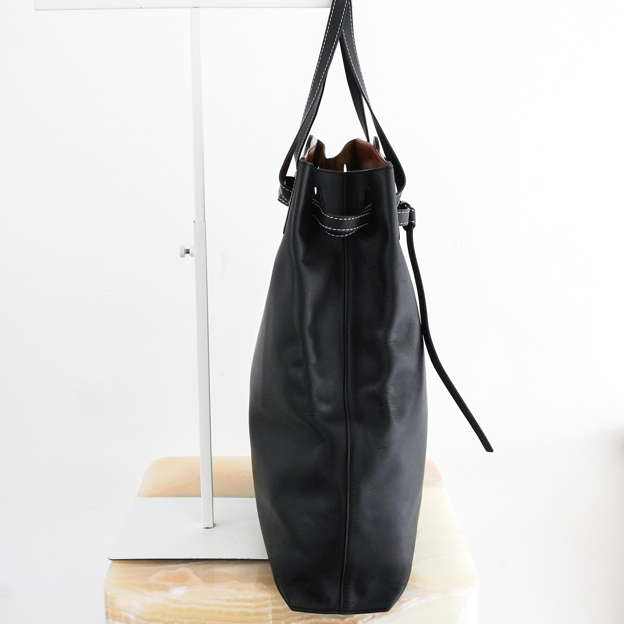 Loewe Lazo Shoulder Bag in Black RRP £1600 | Authentic Preloved - Reloved Again