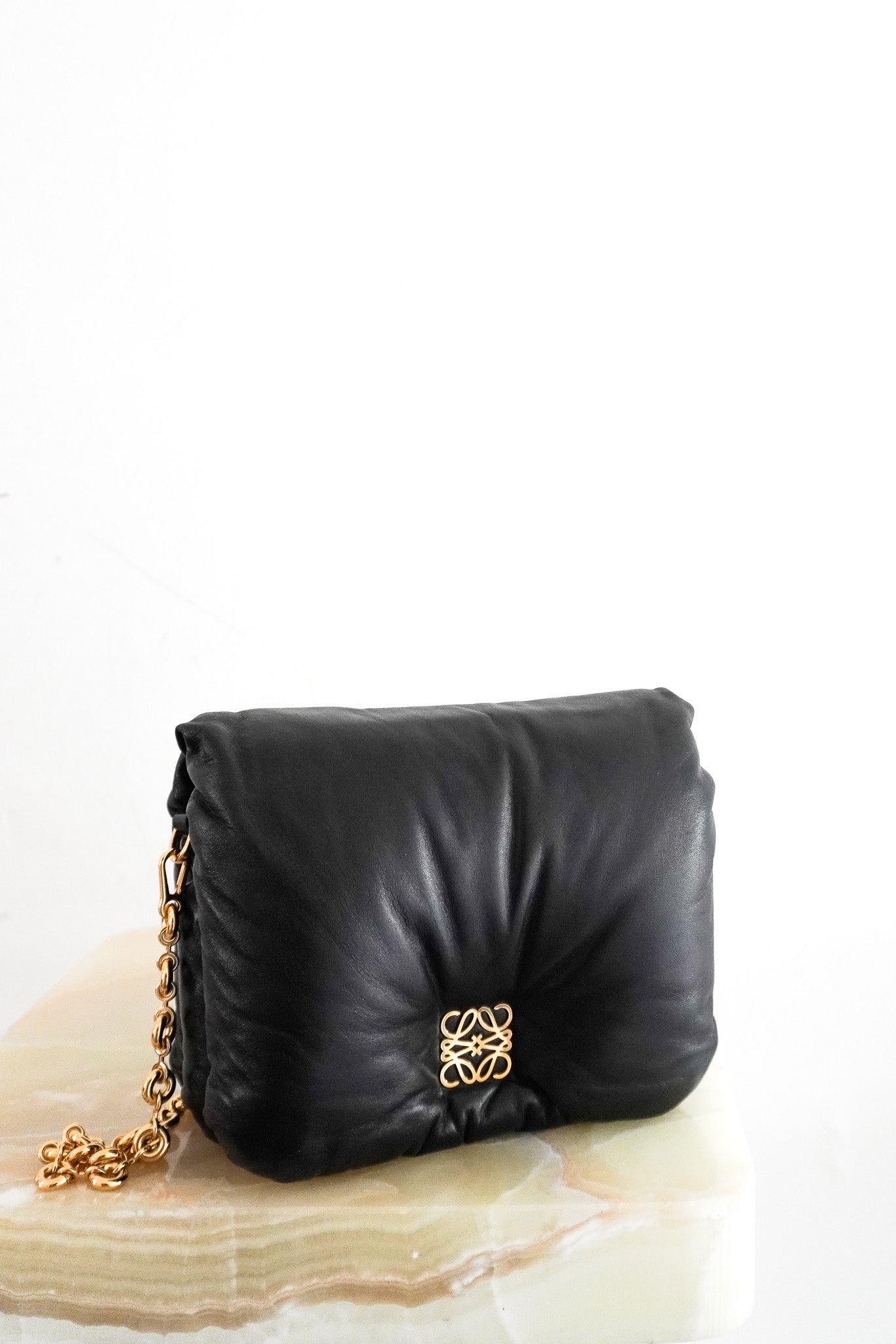 Loewe Medium Puffer Goya Anagram Bag RRP £2650 | Authentic Preloved - Reloved Again