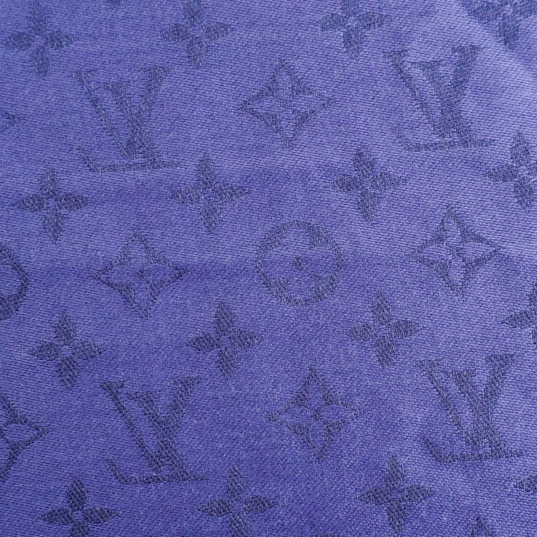 Louis Vuitton Navy Monogram Scarf RRP £510 | Authentic Preloved FINAL SALE - Reloved Again