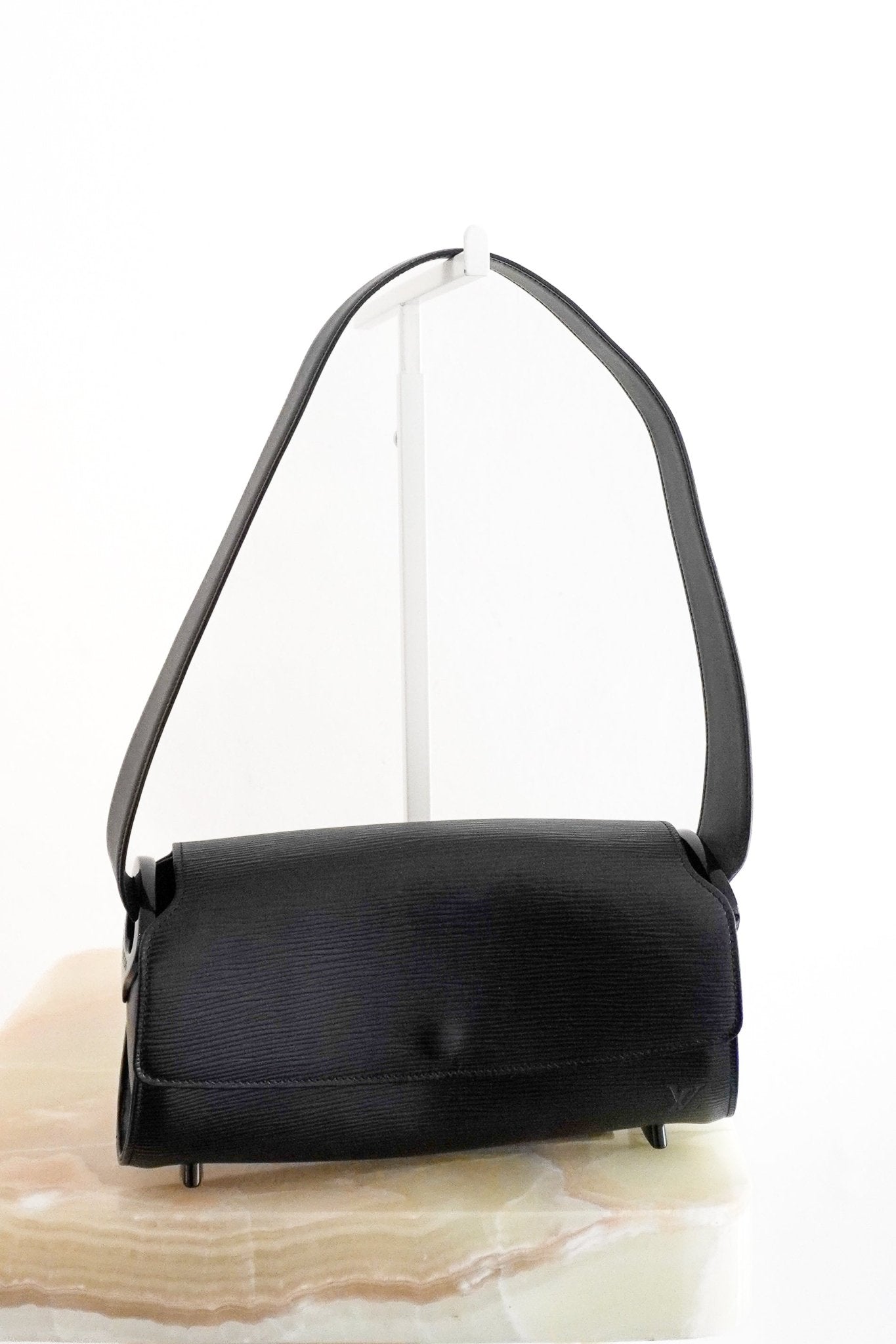 Louis Vuitton Black Epi Nocturne PM Shoulder Bag (RRP £1050) | Authentic Preloved - Reloved Again