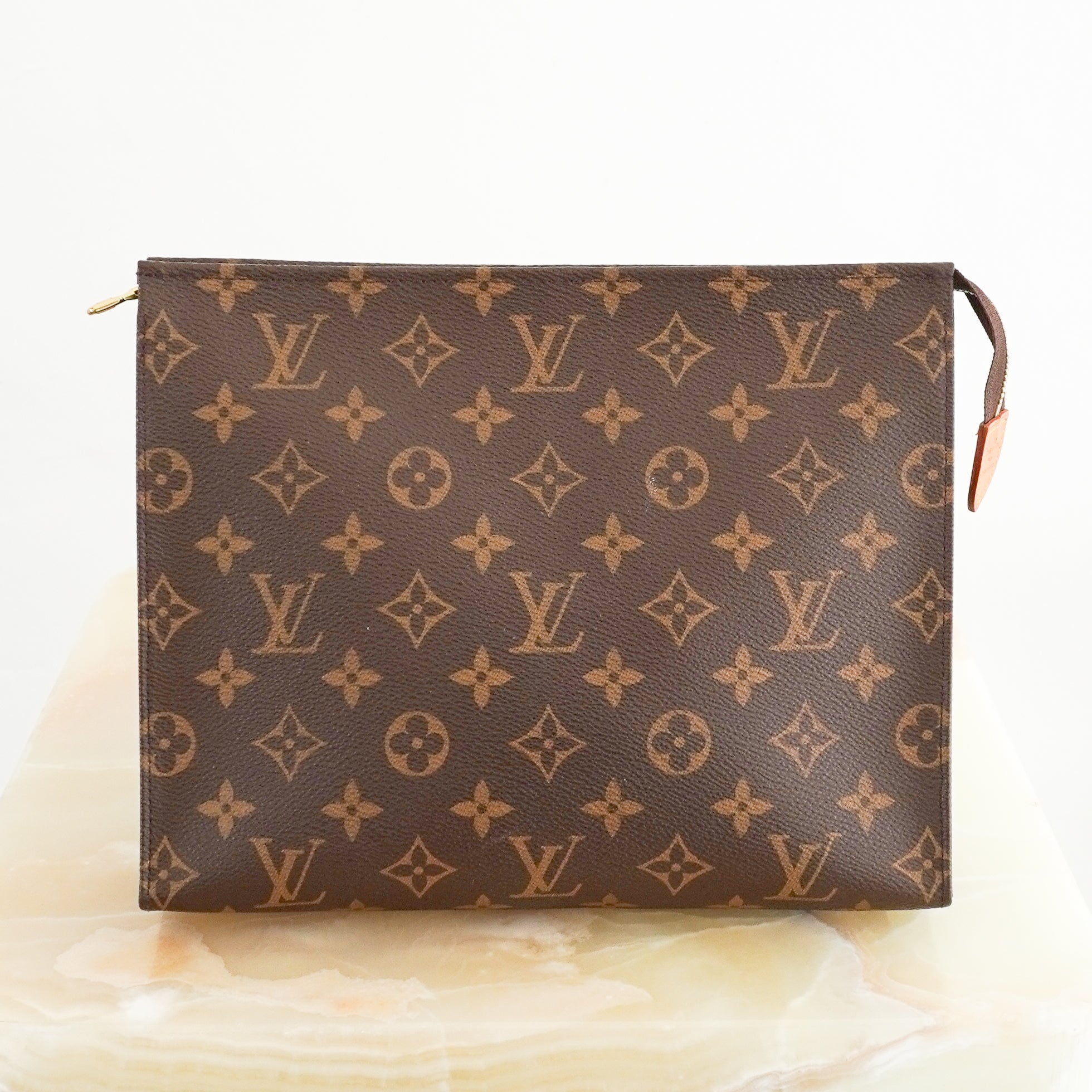 Louis Vuitton Poche Toilette 26 Monogram Canvas (RRP £520) | Authentic Preloved - Reloved Again