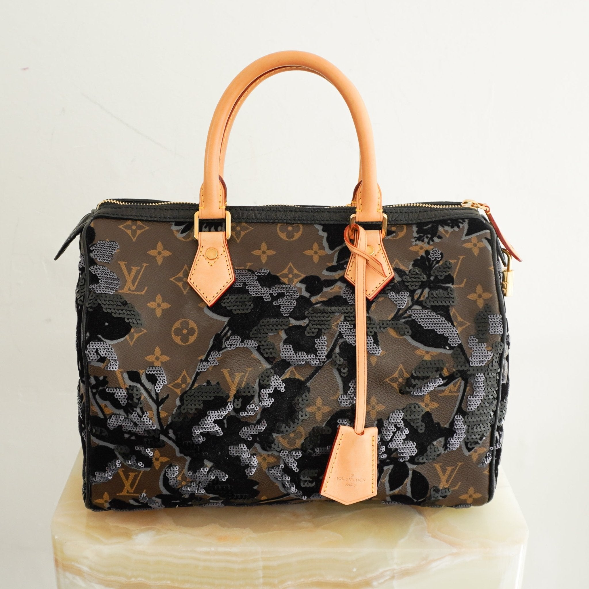 Louis Vuitton Speedy Fleur De Jais 2010 Collection | Authentic Preloved - Reloved Again