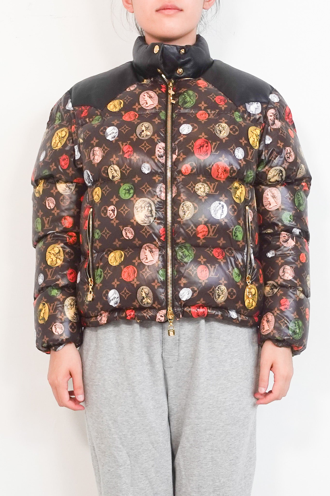 Louis Vuitton X FORNASETTI Puffer Jacket RRP £3.1k| Authentic Preloved