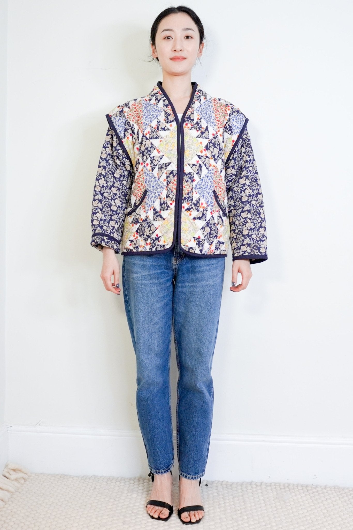 Louise Misha Neliana Midnight Reversible Jacket RRP £250 | Authentic Preloved - Reloved Again