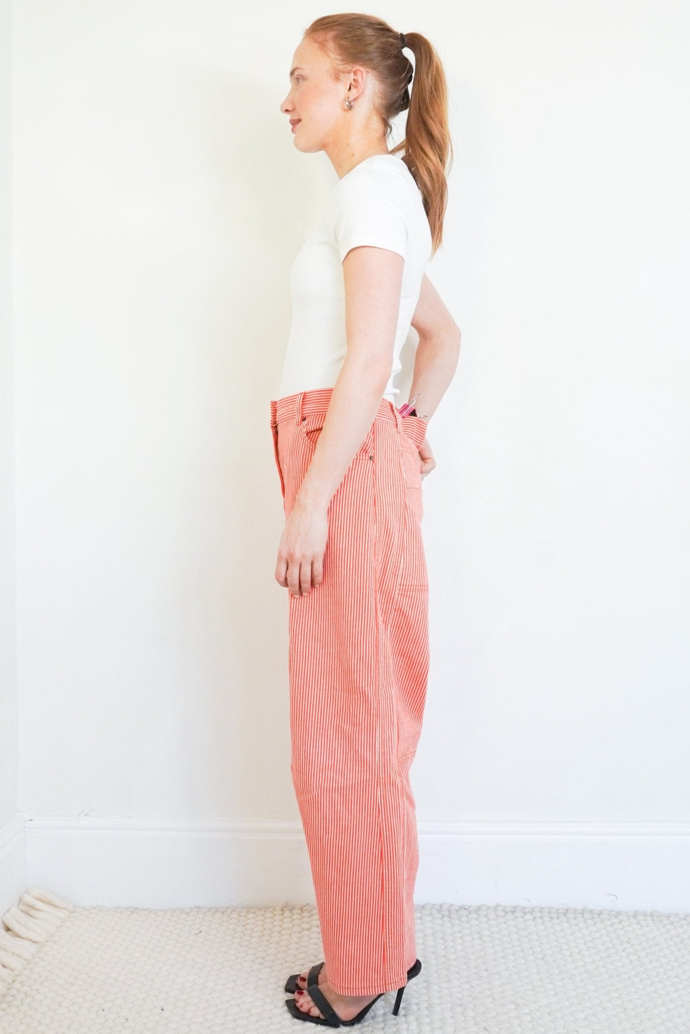 ME+EM Red Breton Jeans RRP £175| Authentic Preloved FINAL SALE - Reloved Again