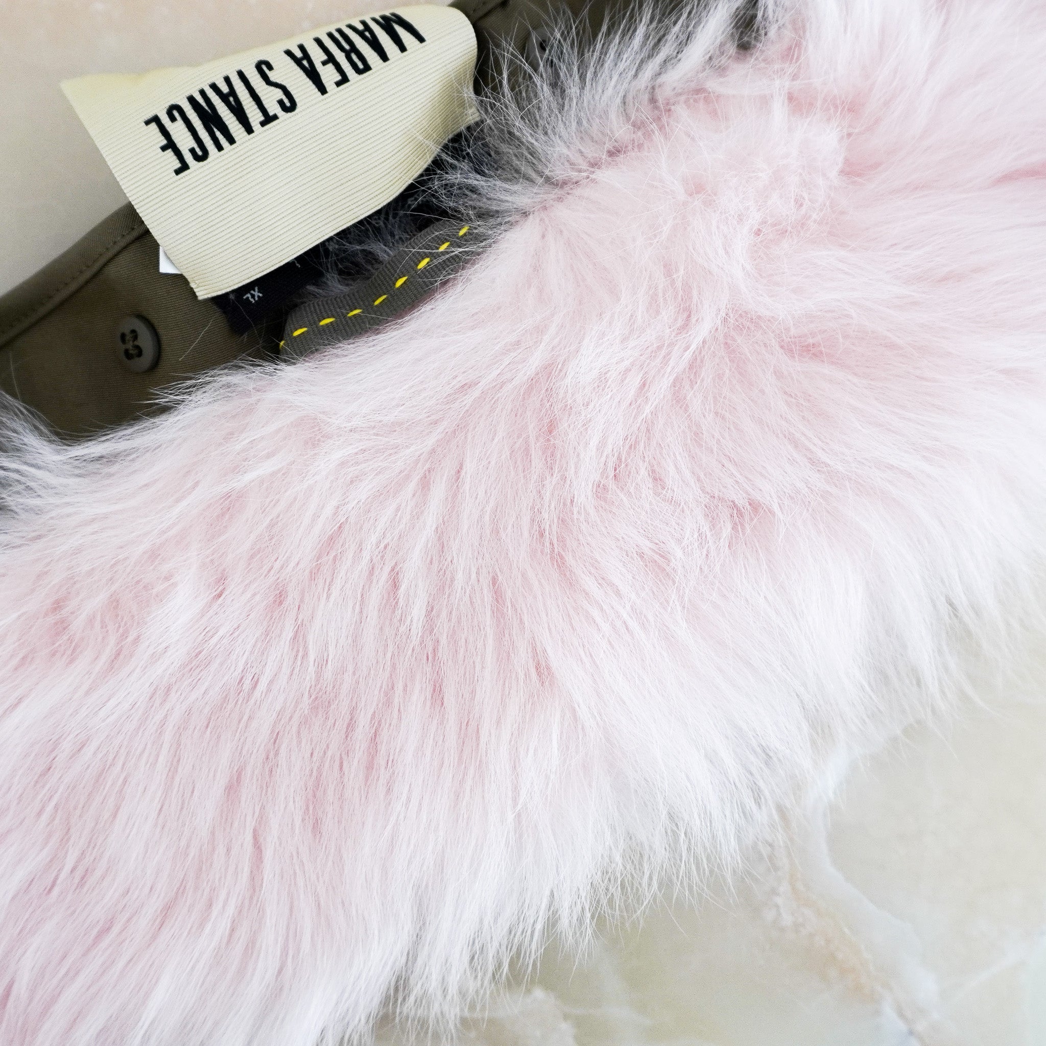 Marfa-Stance-Pink-Shearling-Collar-front-photo