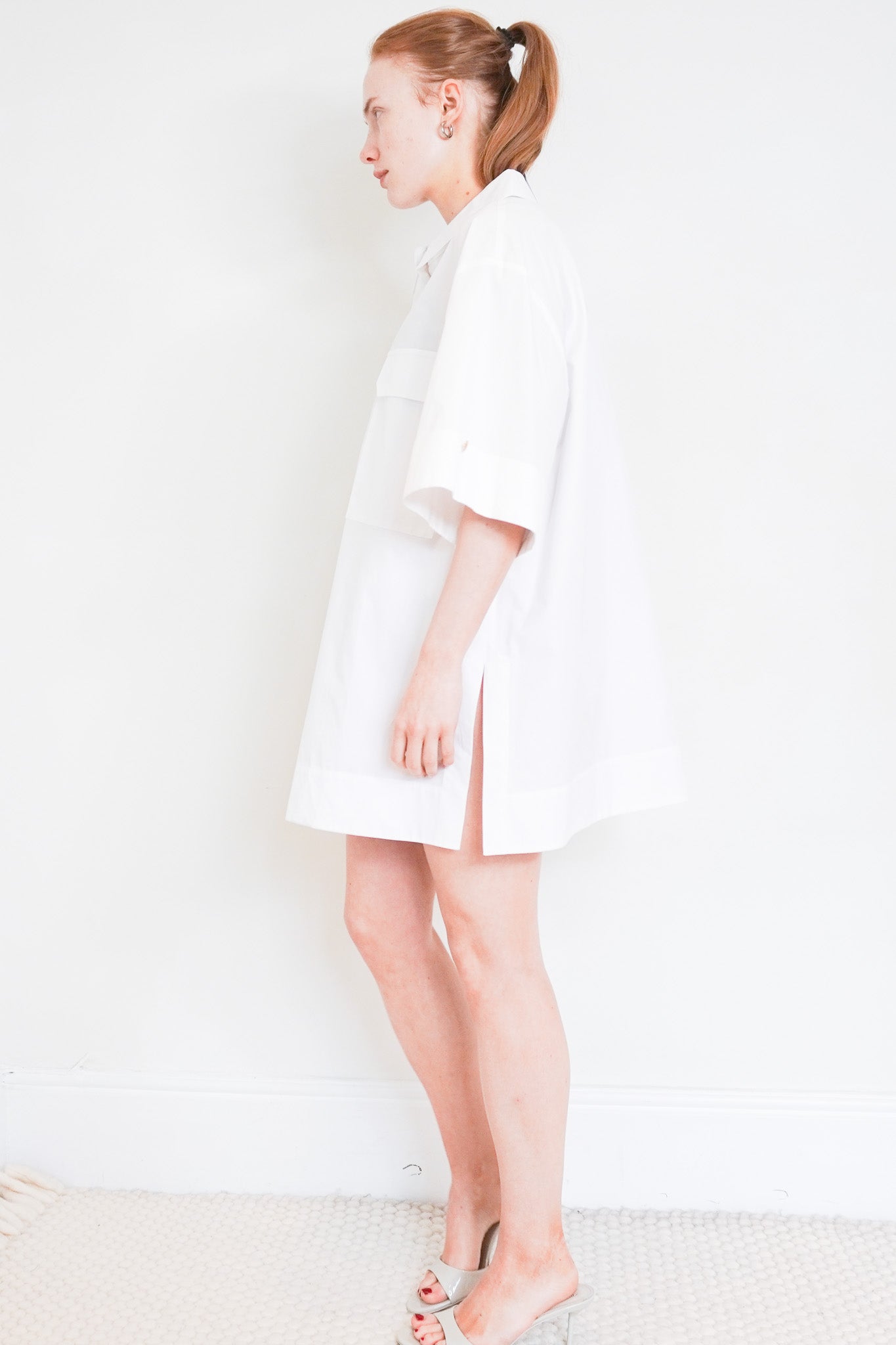 Marina-Rinaldi-White-Shirt-Dress-Side-Picture