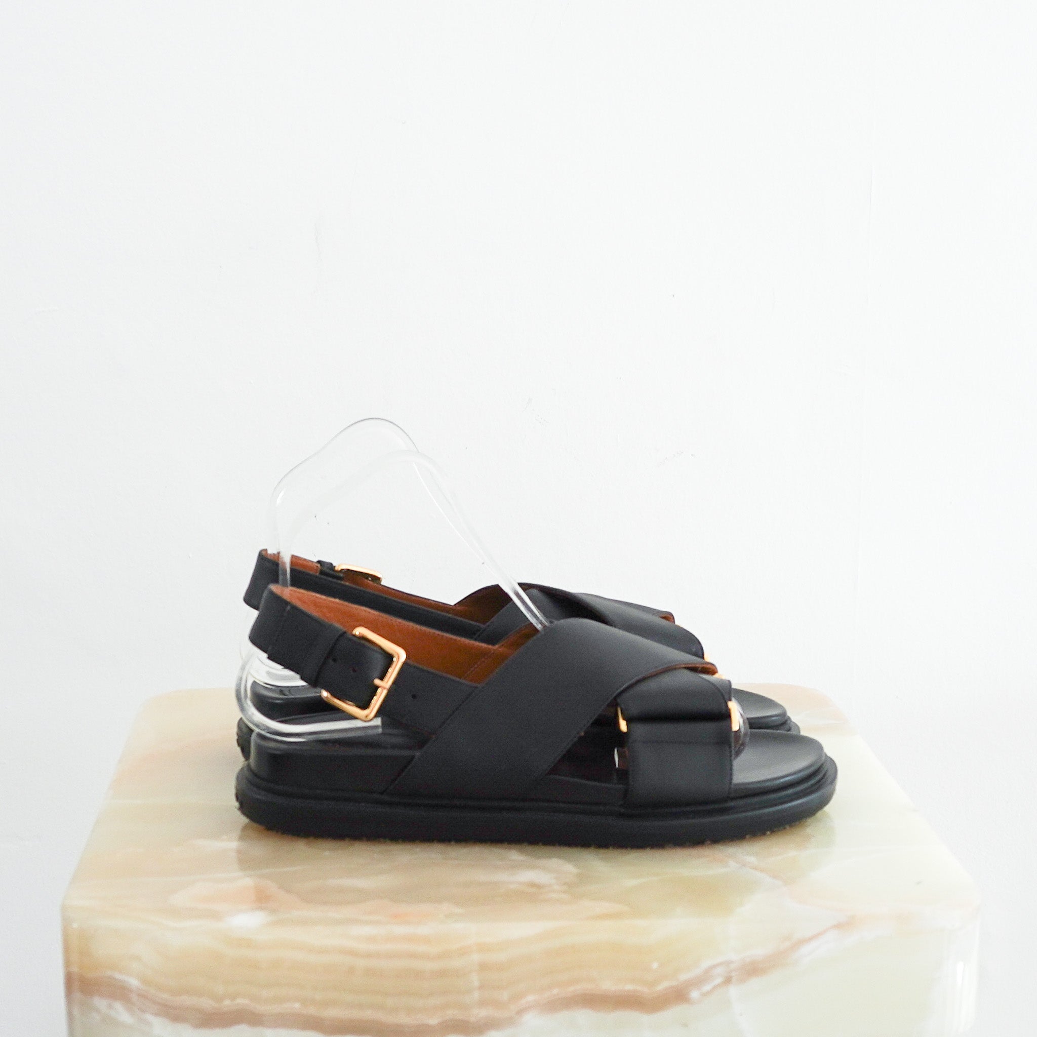 Marni Fussbett Flats in Black RRP £590 | Authentic Preloved - Reloved Again