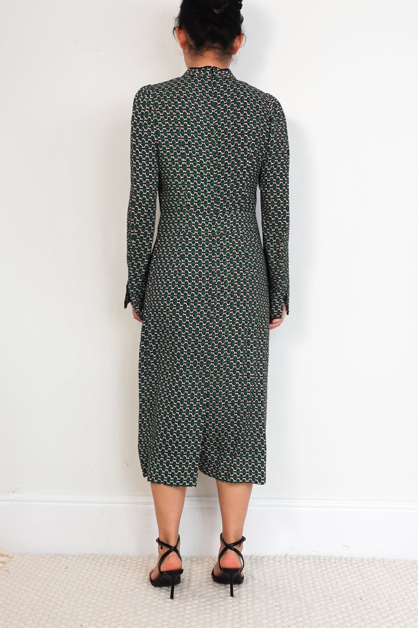 Marni Green Floral Pattern Maxi Dress RRP £900 | Authentic Preloved - Reloved Again
