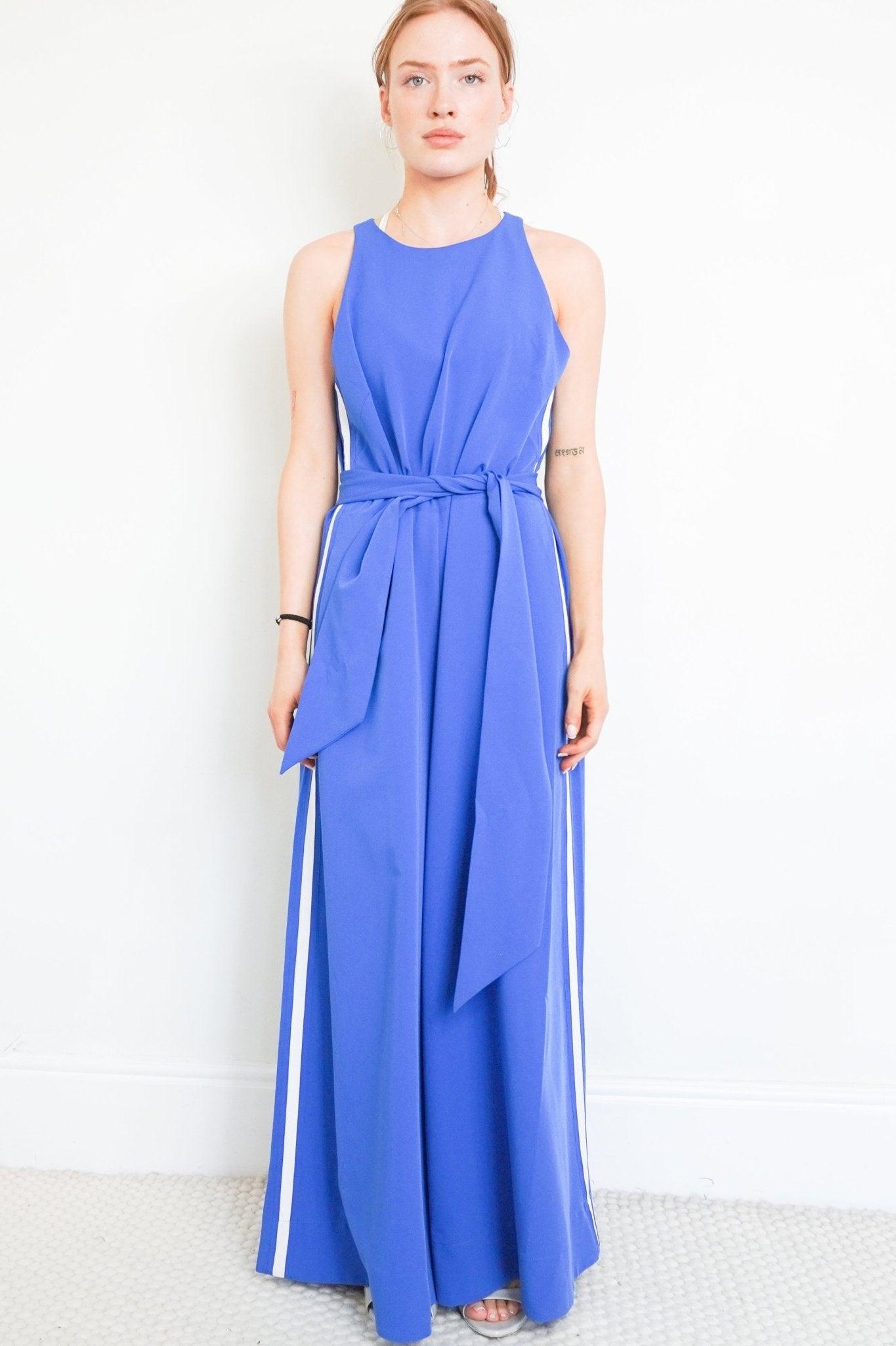 ME+EM Blue Sleeveless Jumpsuit RRP £250 | Authentic Preloved - Reloved Again