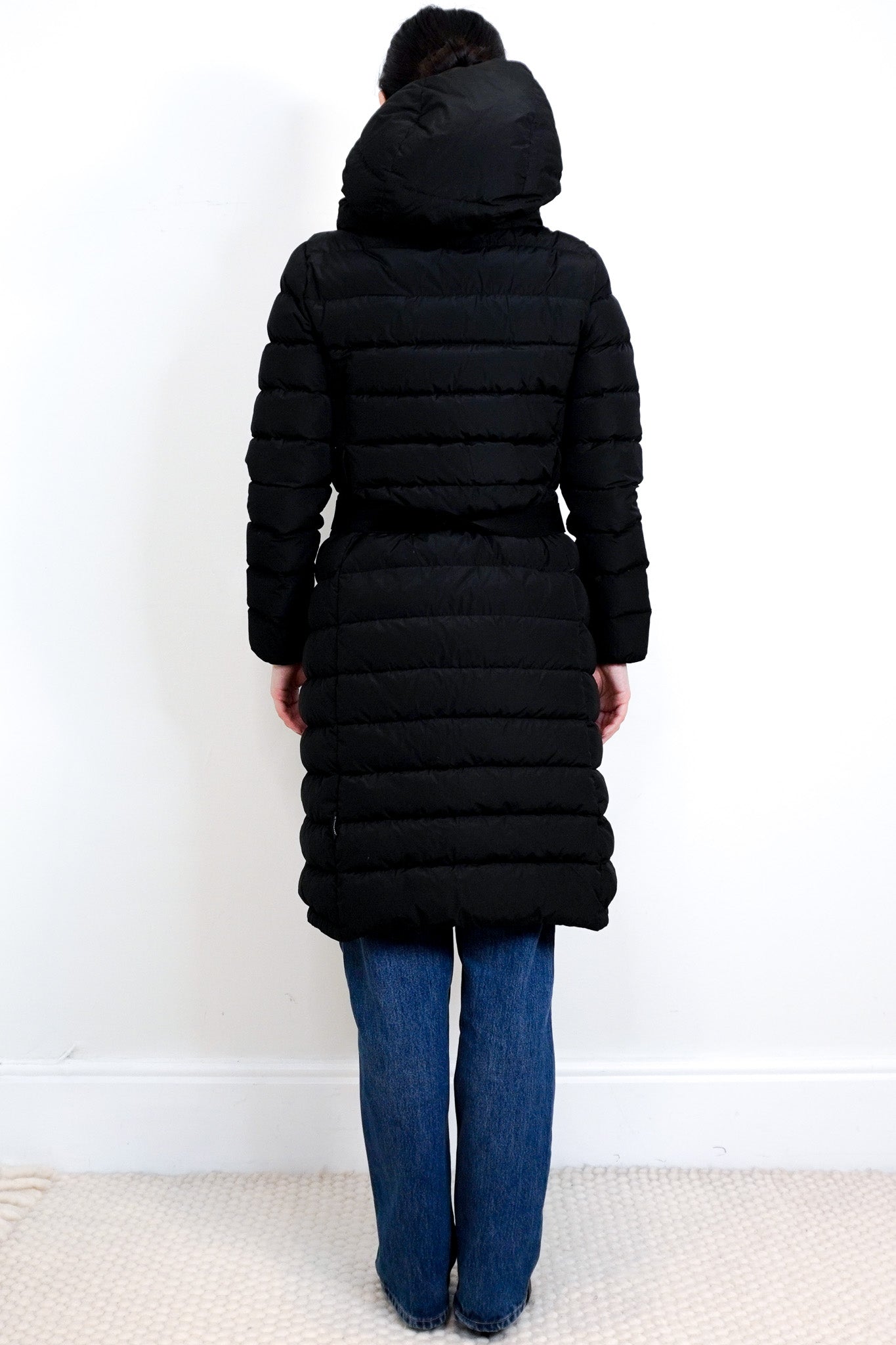 Moncler Black Imin Giubbotto Down Jacket RRP £1500 | Authentic Preloved - Reloved Again