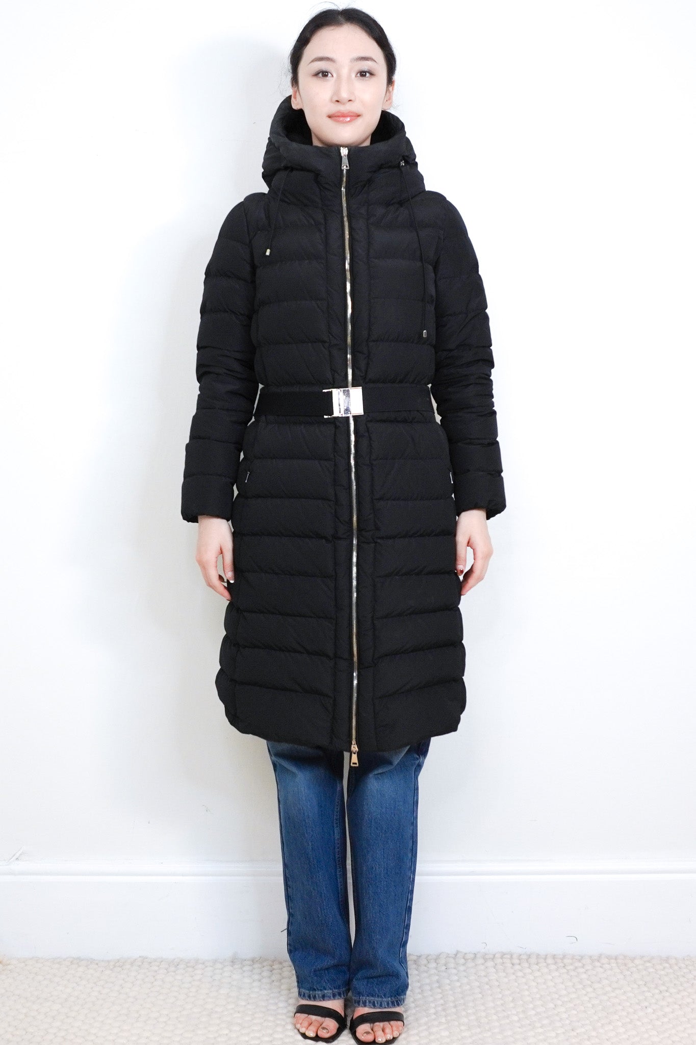 Moncler Black Imin Giubbotto Down Jacket RRP £1500 | Authentic Preloved - Reloved Again