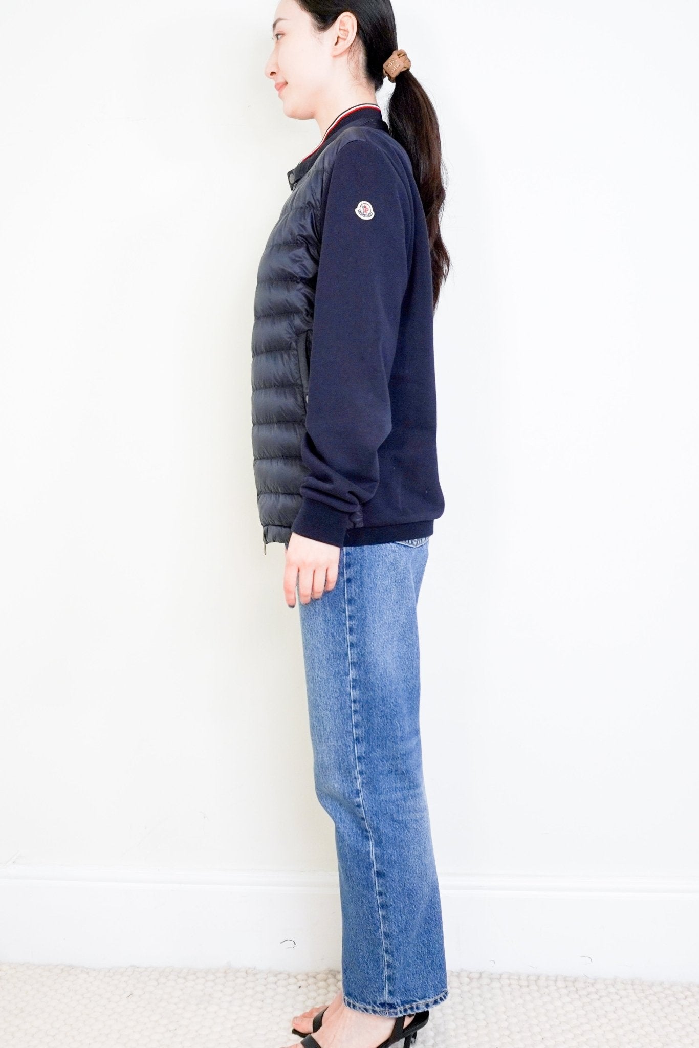 Moncler Navy Maglia Cardigan Jacket RRP £1K | Authentic Preloved - Reloved Again