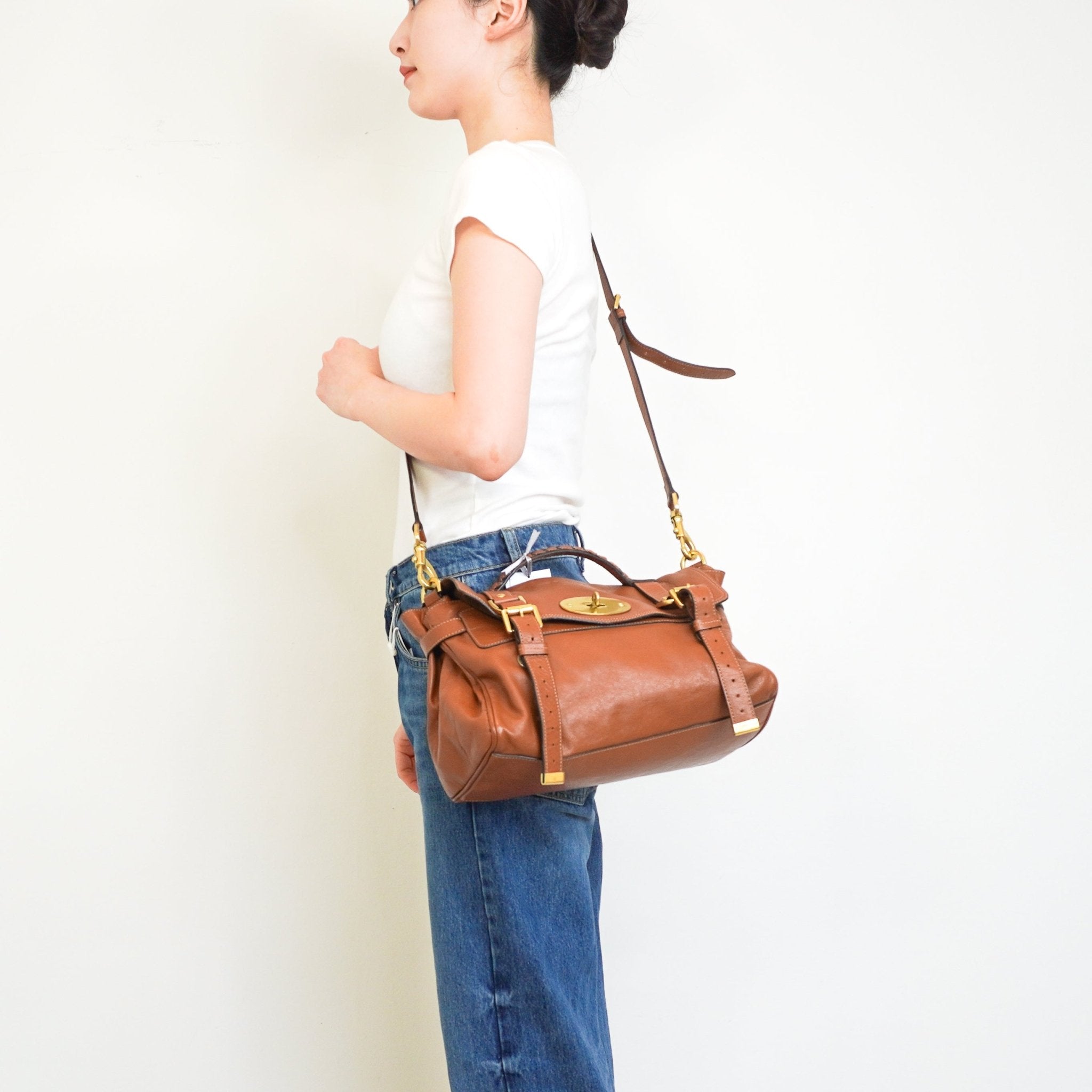 Mulberry Alexa Brown Bag RRP £1095 | Authentic Preloved - Reloved Again