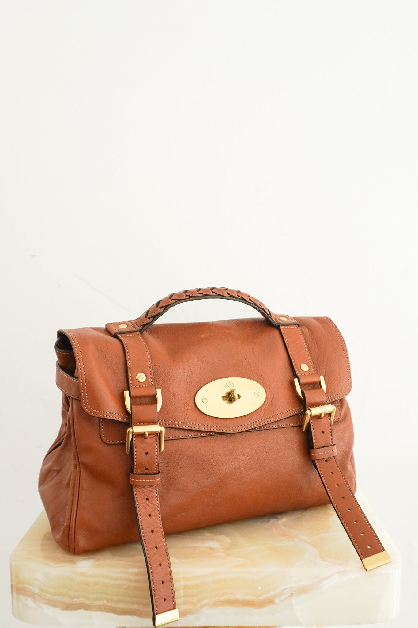 Mulberry Alexa Brown Bag RRP £1095 | Authentic Preloved - Reloved Again