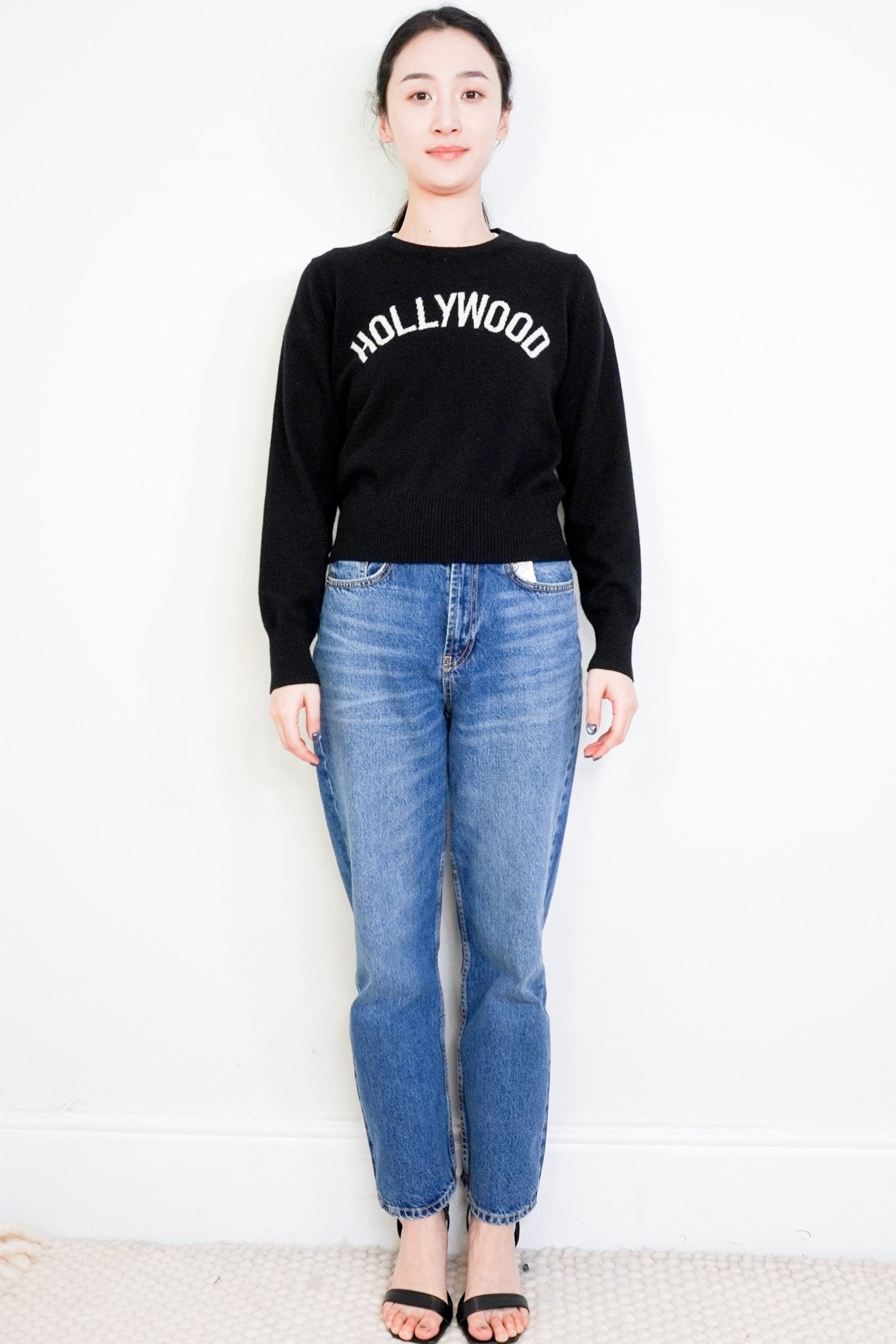 N Peal X Hollywood Authentic Black Jumper RRP £450 | Authentic Preloved - Reloved Again