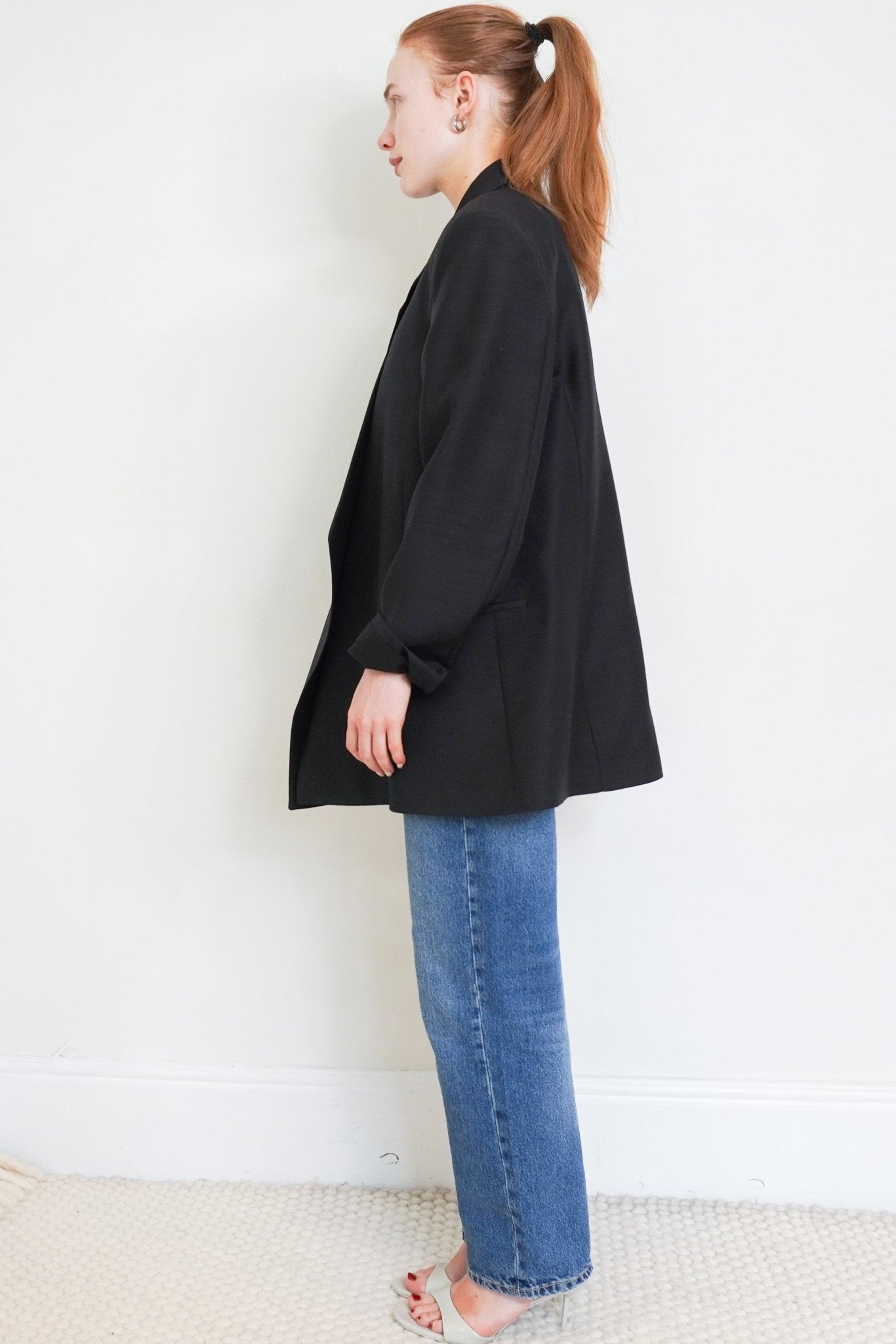 NEW BITE Studios Black Polus Suit Jacket RRP £850 | Authentic Preloved - Reloved Again