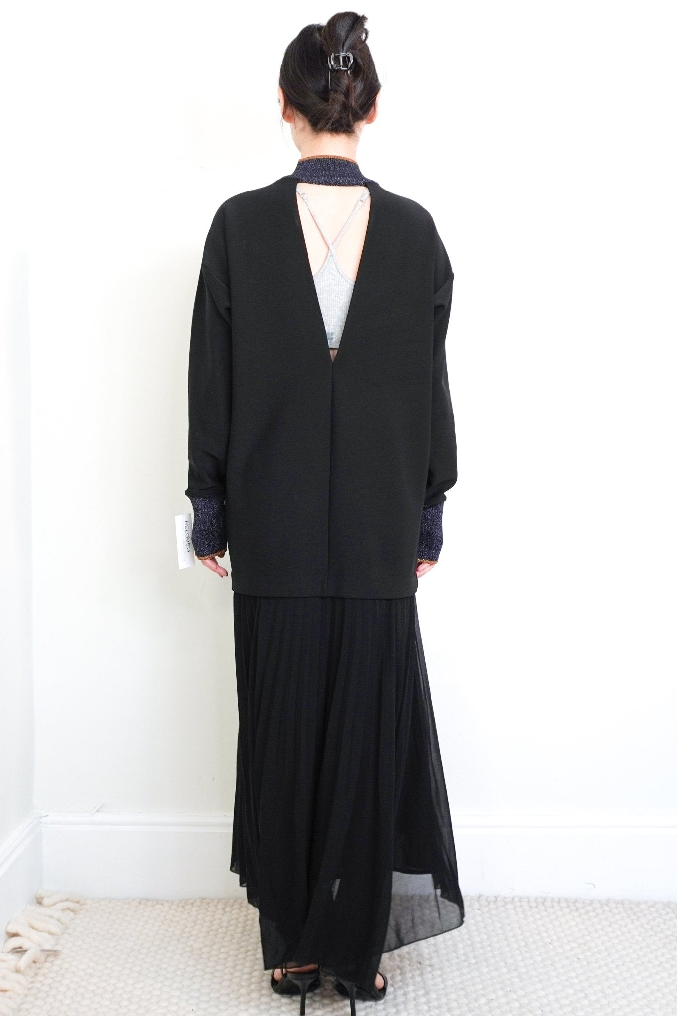 NEW By Malene Birger Black Dress RRP £300 | Authentic Preloved - Reloved Again